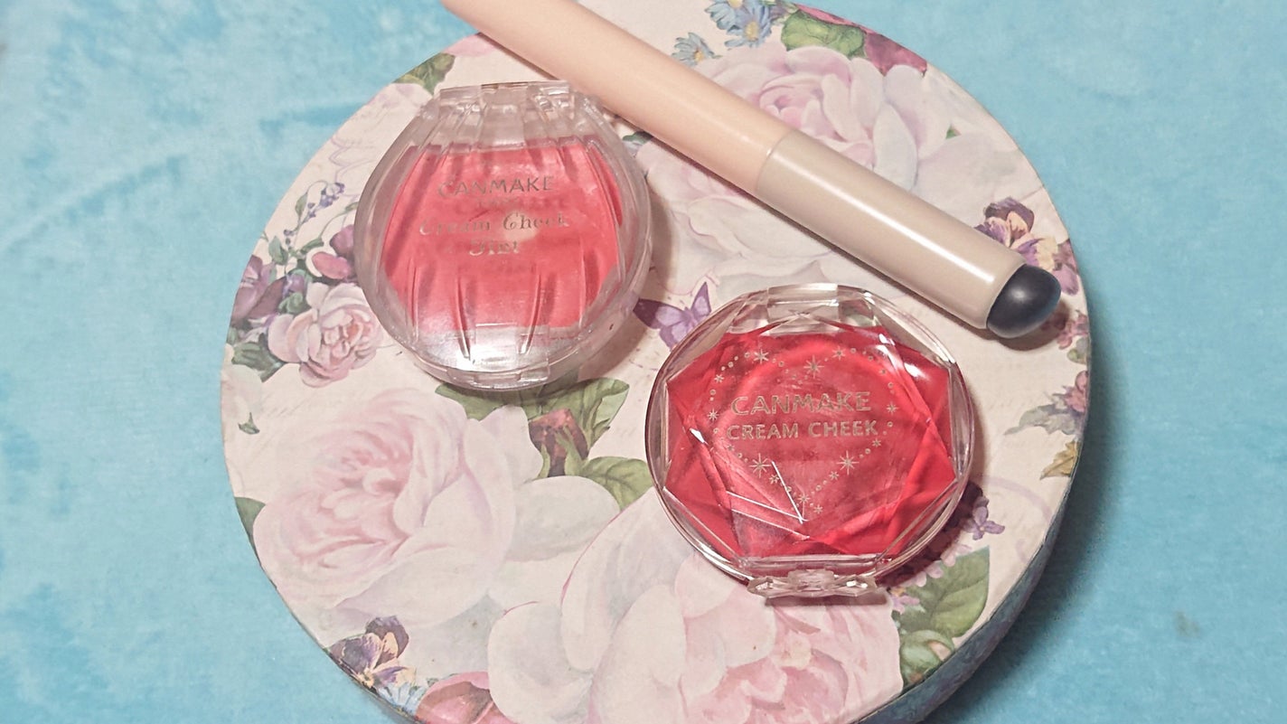 クリームチーク ティント/キャンメイク/ジェル・クリームチークを使ったクチコミ(2枚目)