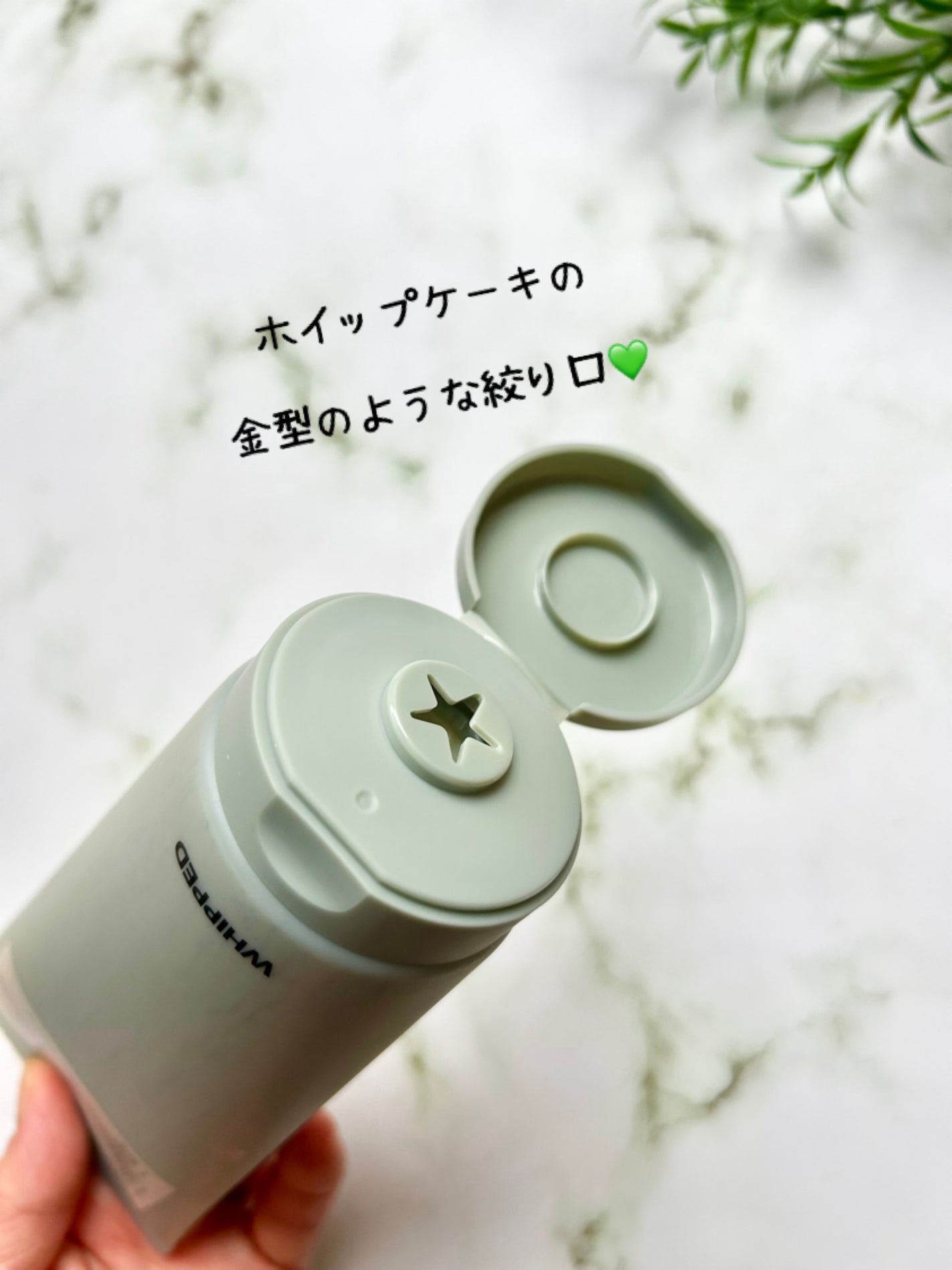 ヴィーガンパッククレンザーチューブ/WHIPPED/洗顔フォームを使ったクチコミ(3枚目)