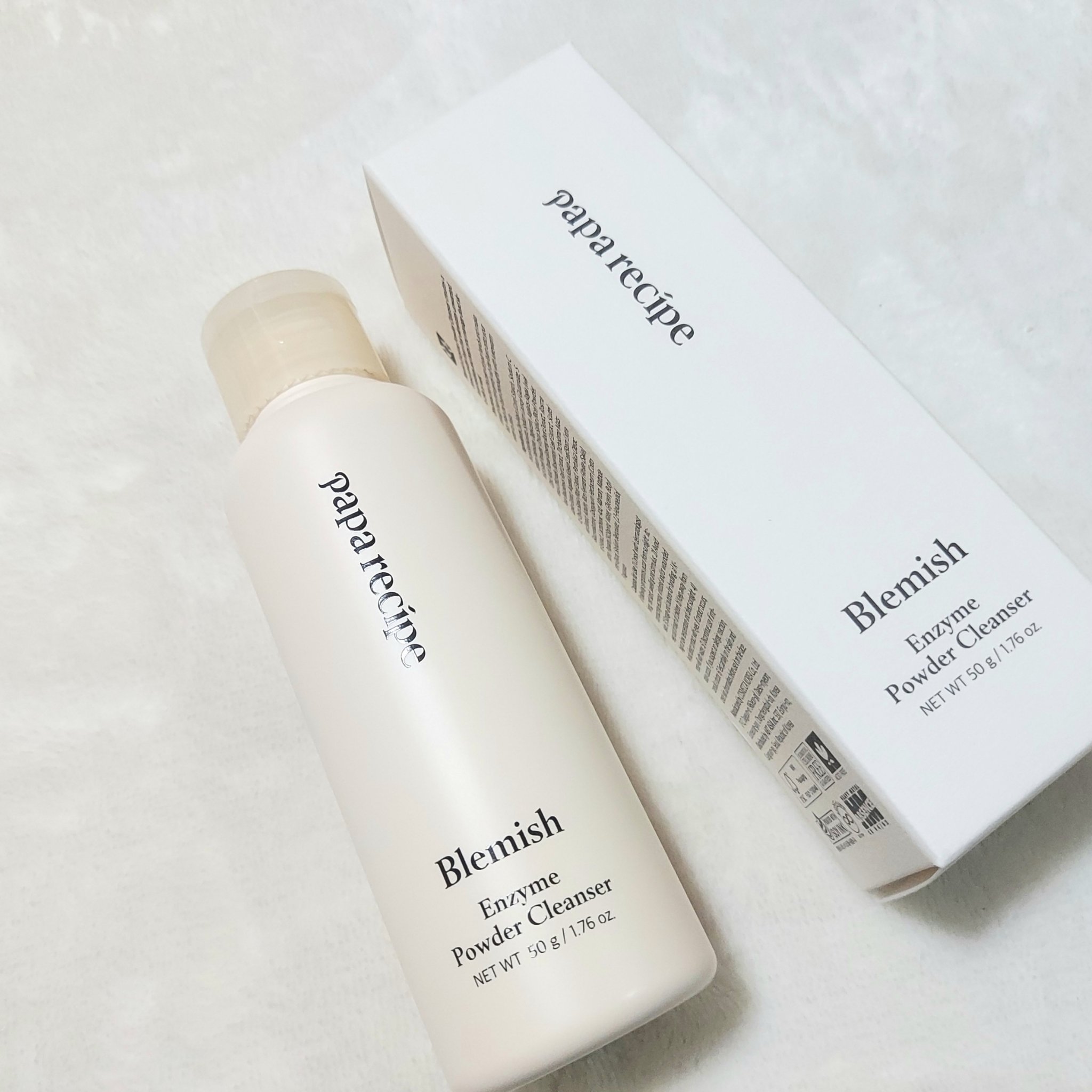 ブレミッシュ 酵素 洗顔パウダー/PAPA RECIPE/洗顔パウダーを使ったクチコミ（3枚目）