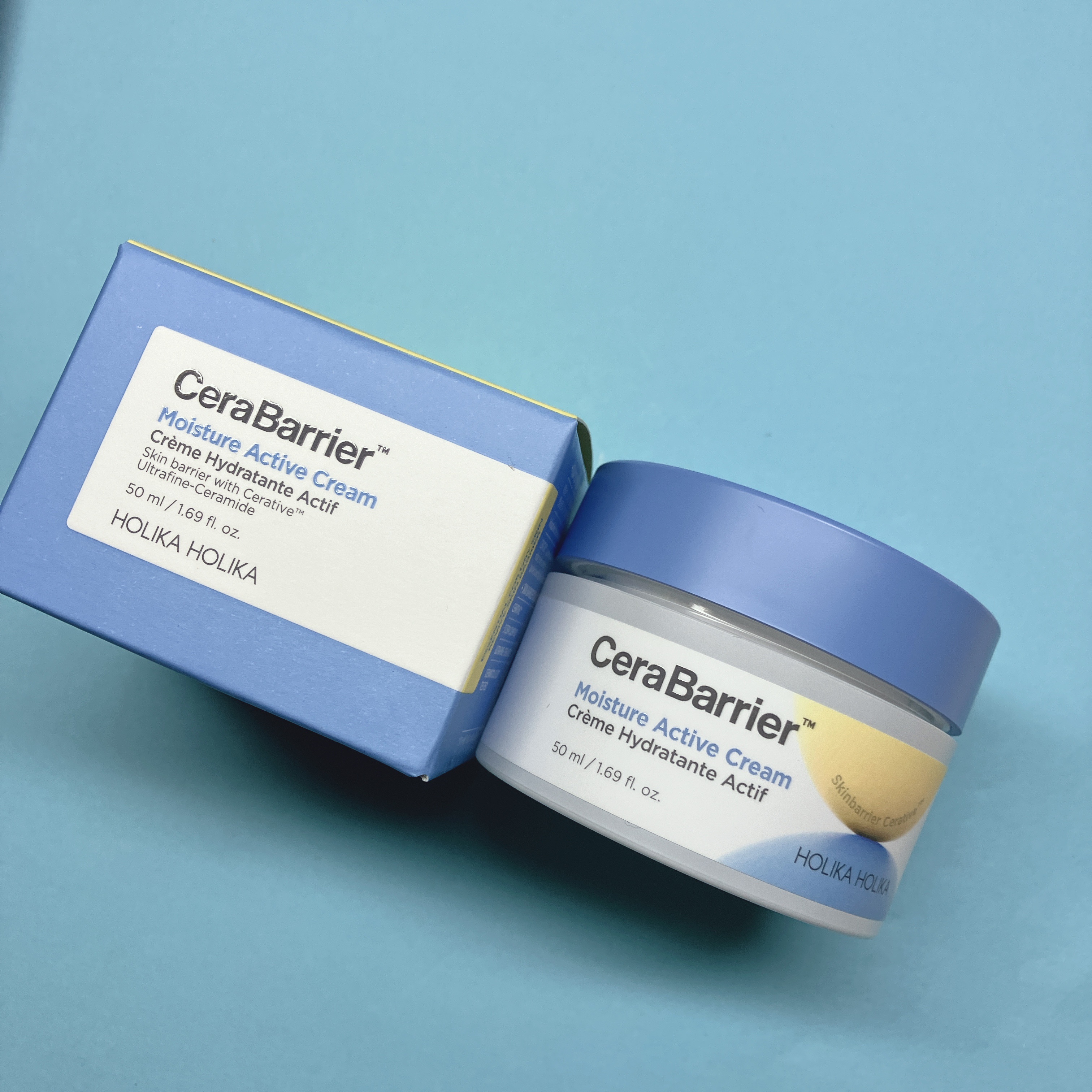 セラバリア　モイスチャーアクティブ　クリーム/HOLIKA HOLIKA/フェイスクリームを使ったクチコミ（1枚目）