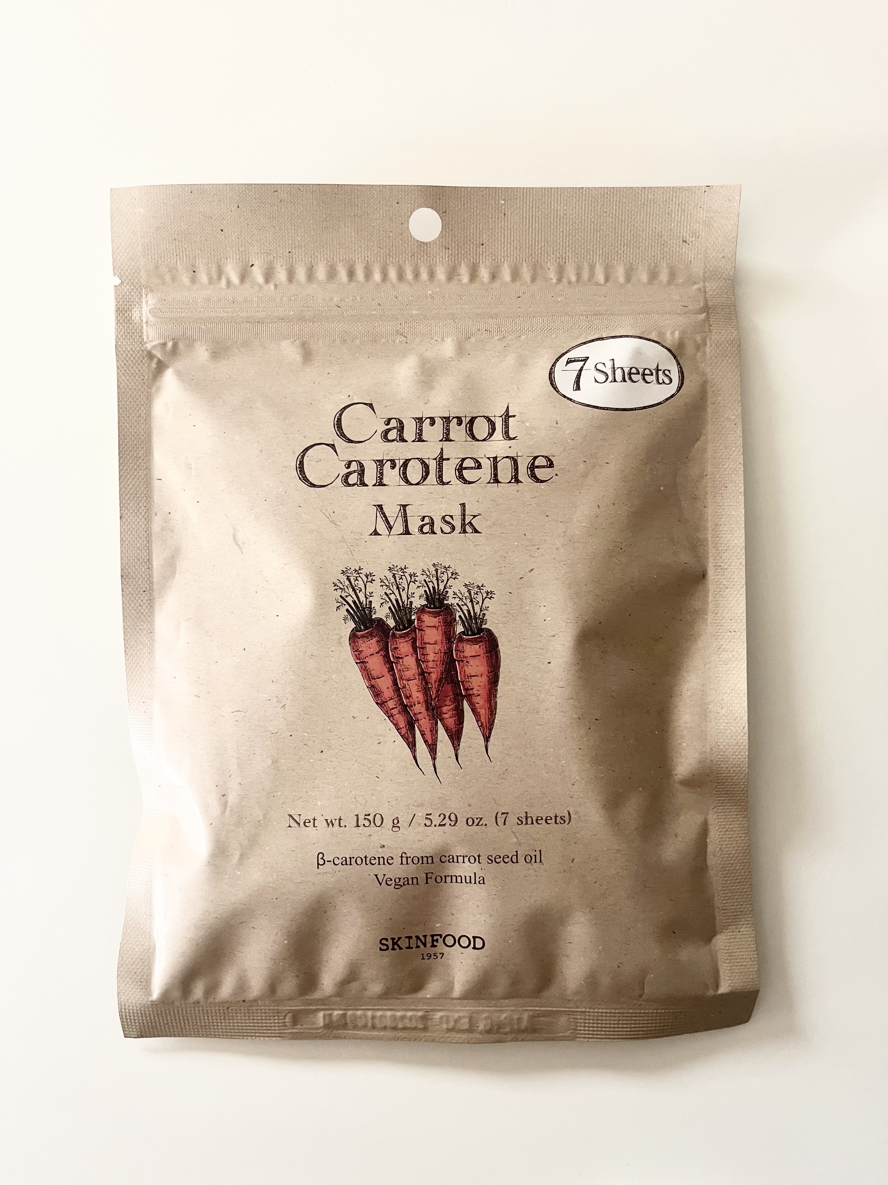 キャロットカロテン マスク/SKINFOOD/シートマスク・パックを使ったクチコミ（1枚目）