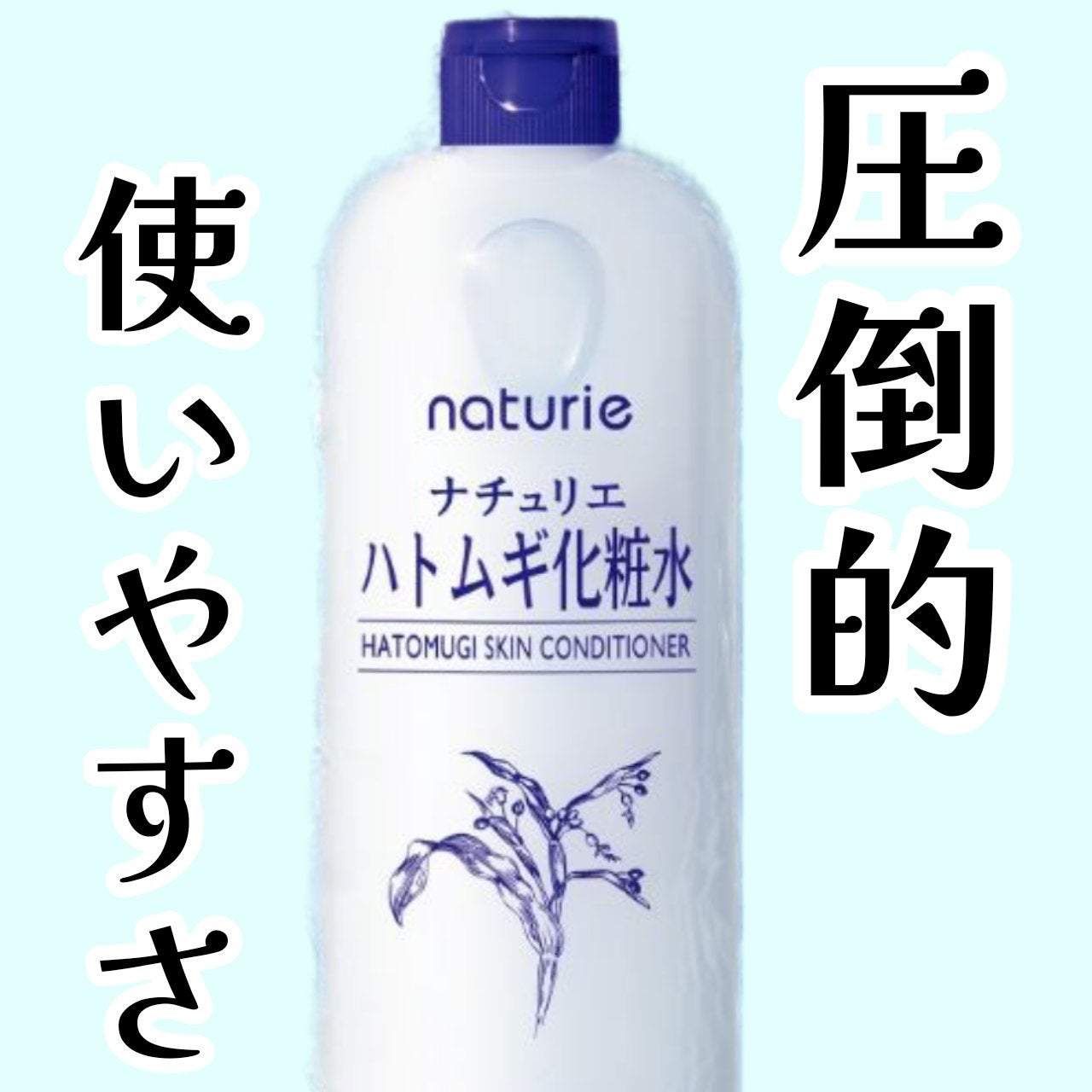 ハトムギ化粧水(ナチュリエ スキンコンディショナー R )/ナチュリエ/化粧水を使ったクチコミ(1枚目)