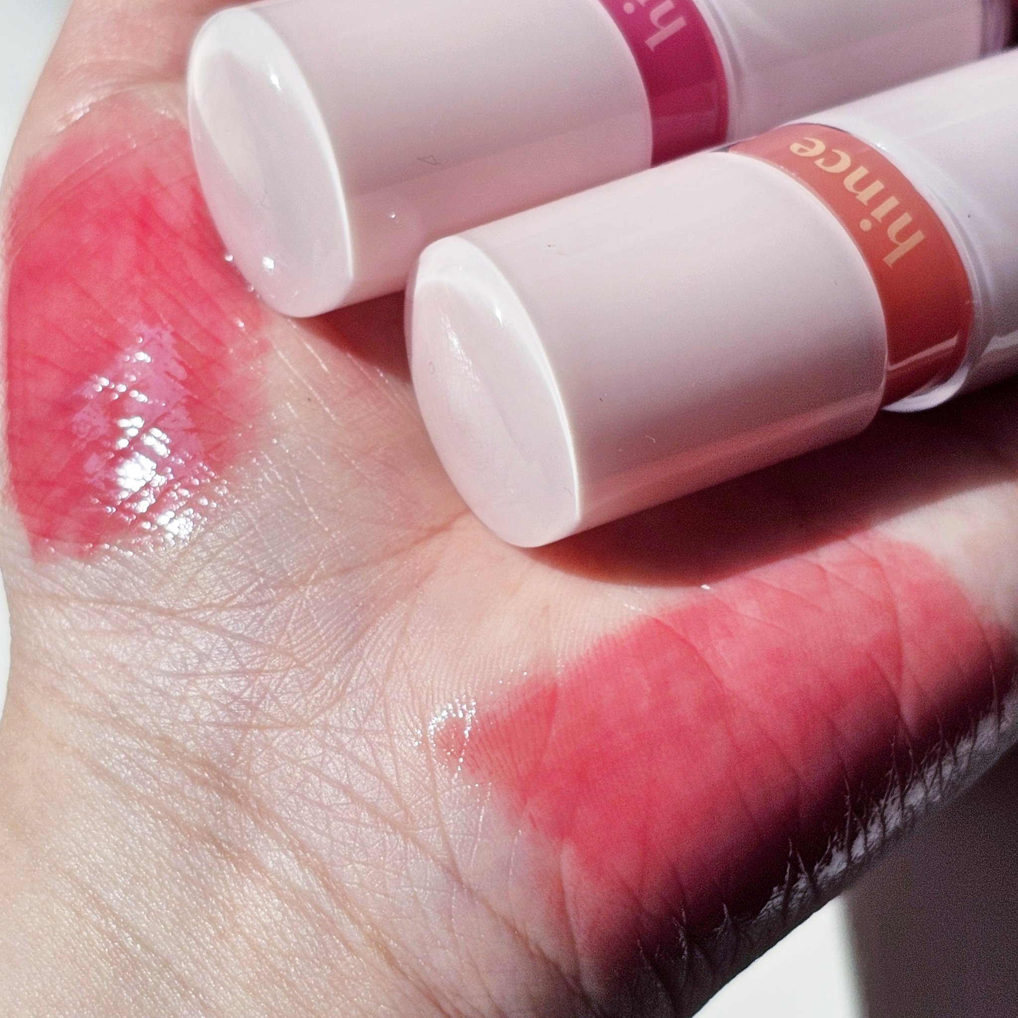 ロウグロウジェルティント/hince/リップティントを使ったクチコミ（2枚目）