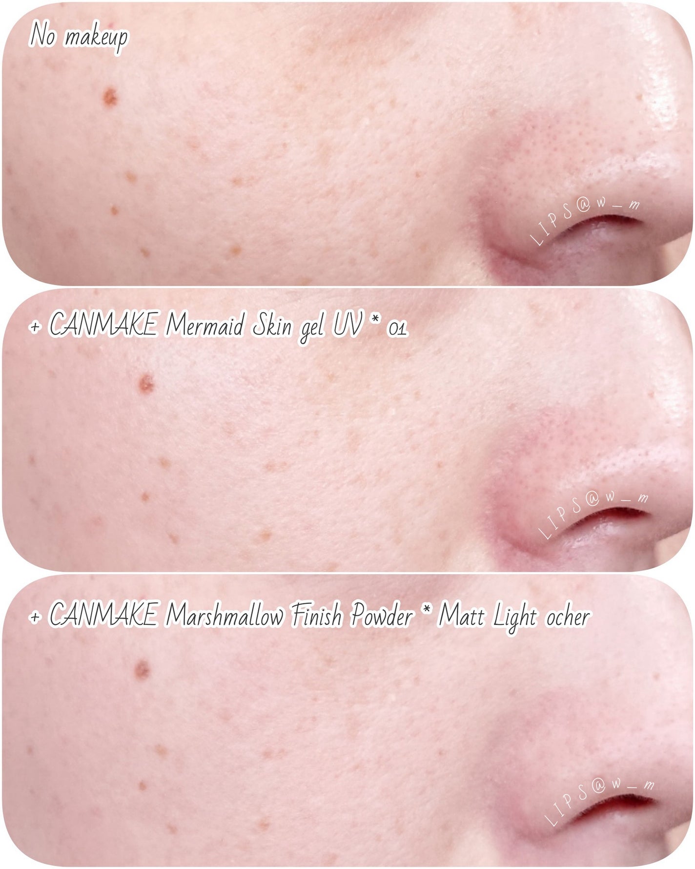 マシュマロフィニッシュパウダー/キャンメイク/プレストパウダーを使ったクチコミ(2枚目)