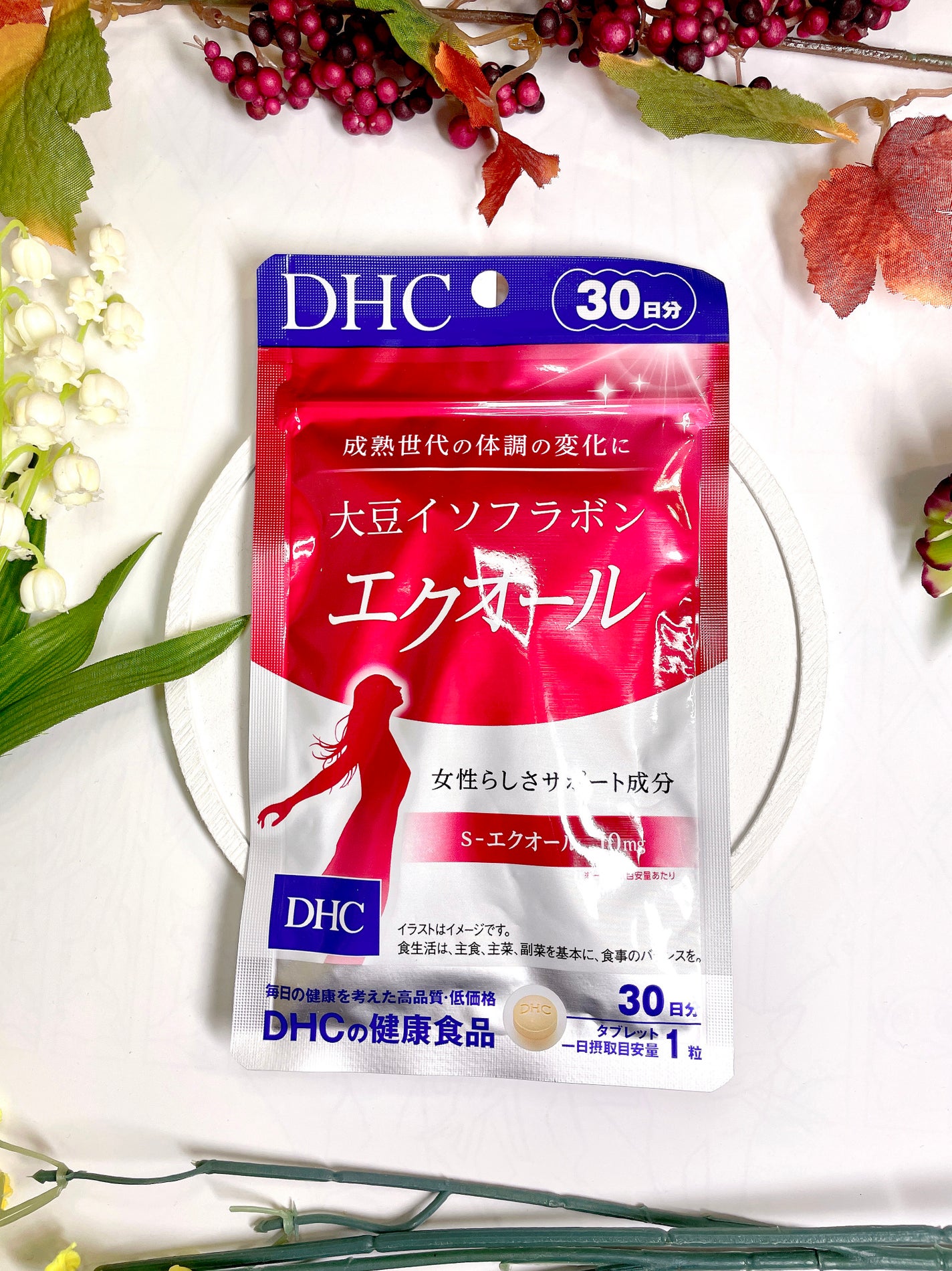 DHC 大豆イソフラボン エクオール/DHC/健康サプリメントを使ったクチコミ(5枚目)