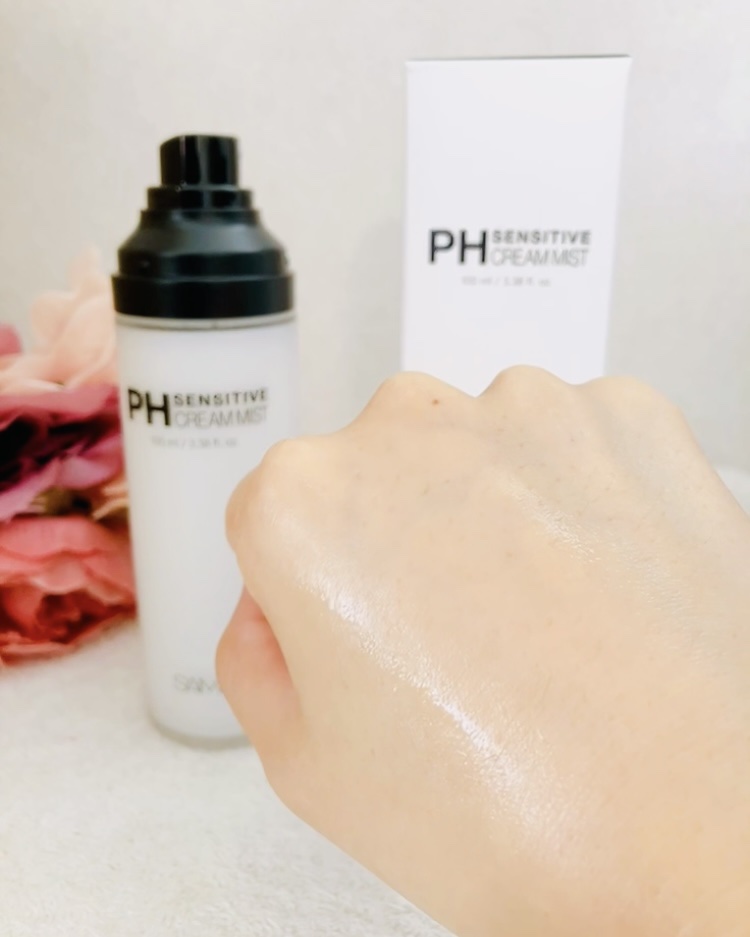 PHセンシティブクリームミスト/SAM'U/ミスト状化粧水を使ったクチコミ（3枚目）