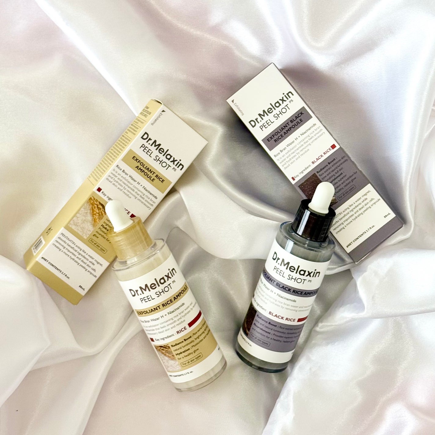 黒米ピールショットゴマージュアンプル/Dr.Melaxin/美容液を使ったクチコミ(1枚目)