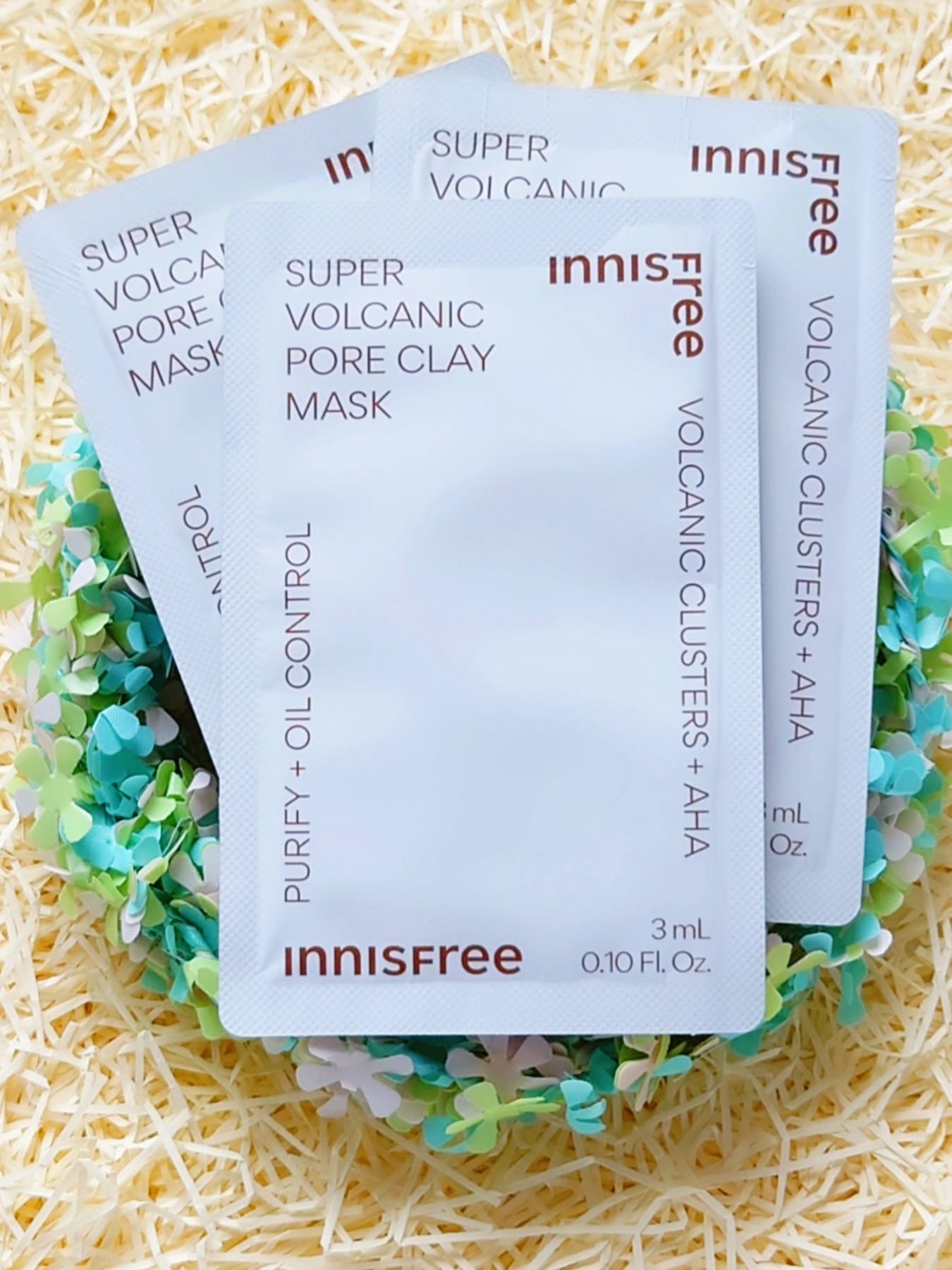 スーパーヴォルカニック　ポア　クレイマスク/innisfree/洗い流すパック・マスクを使ったクチコミ（1枚目）