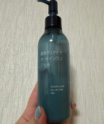 薬用クリアケアオールインワンジェル/無印良品/オールインワン化粧品を使ったクチコミ(1枚目)