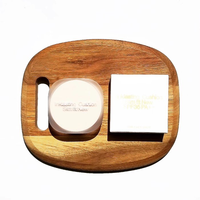 インクラスティングクッションファンデーション/THE FACE SHOP/クッションファンデーションを使ったクチコミ（3枚目）