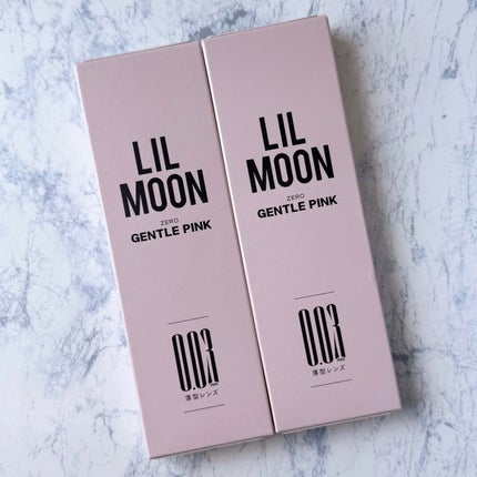 LILMOON 1day 0.03ZERO ジェントルピンク/LILMOON/ワンデー(1DAY)カラコンの画像