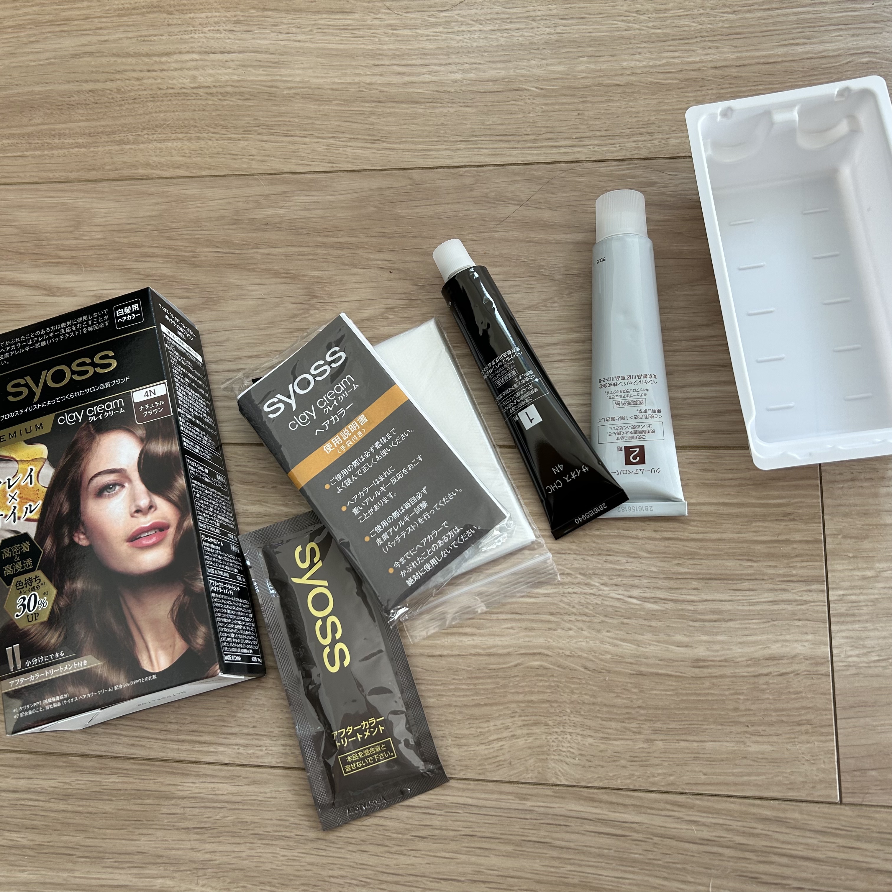 クレイクリーム/サイオス/ヘアカラーを使ったクチコミ（2枚目）