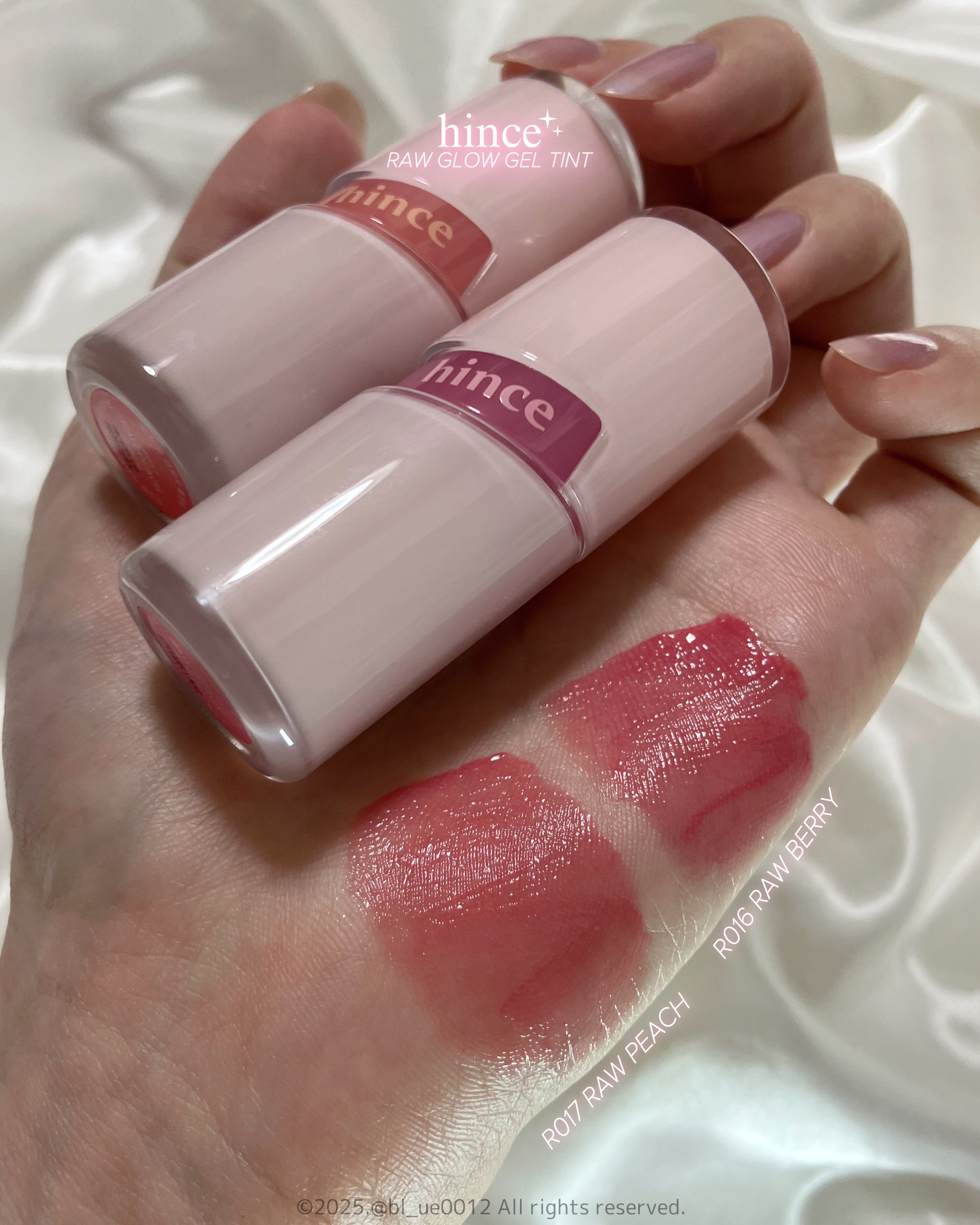 ロウグロウジェルティント R016 ロウ・ベリー/hince/リップティントを使ったクチコミ（3枚目）