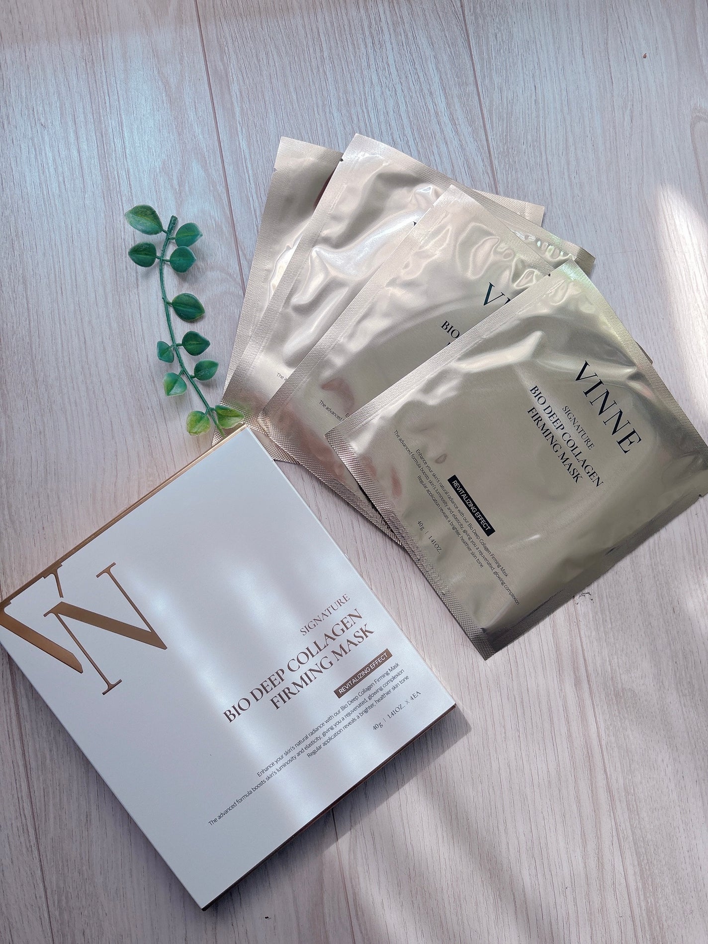 シグニチャーバイオディープコラーゲンファーミングマスク/VINNE /シートマスク・パックを使ったクチコミ(1枚目)