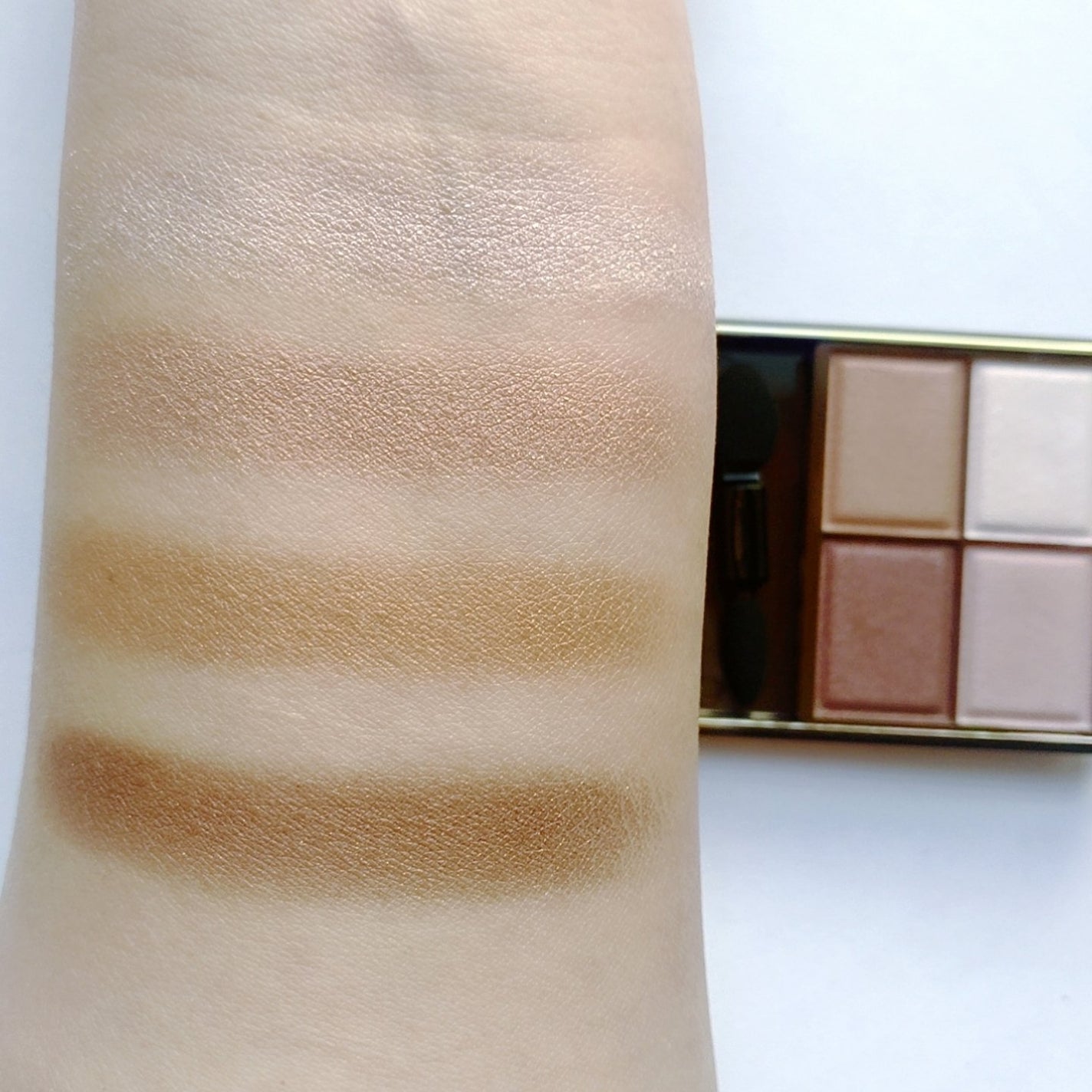 スキニーリッチシャドウ/excel/アイシャドウパレットを使ったクチコミ(7枚目)