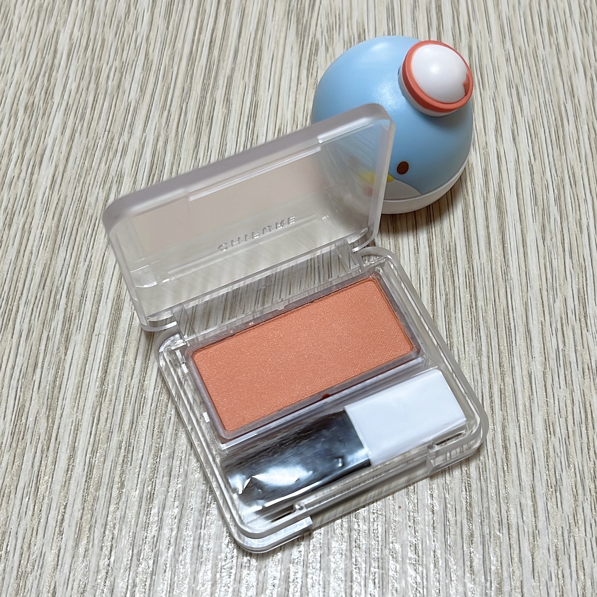 パウダー チーク/ちふれ/パウダーチークを使ったクチコミ（2枚目）