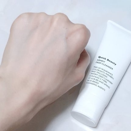 QB ワキ用ディープクレンザー/クイックビューティー/ボディソープを使ったクチコミ(4枚目)