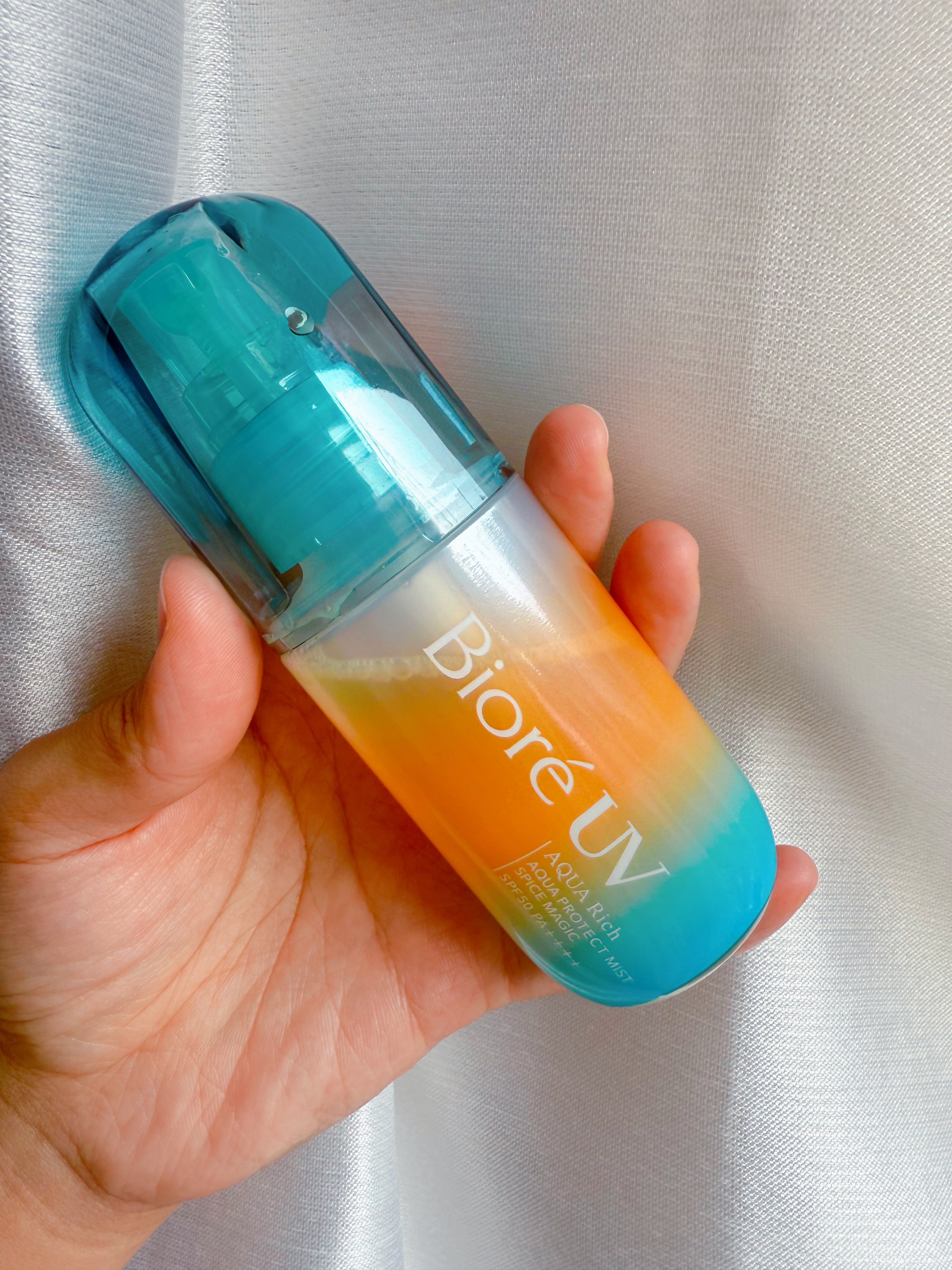 ビオレUV　アクアリッチ　アクアプロテクトミスト　スパイスマジック/ビオレ/日焼け止めミスト・スプレーを使ったクチコミ（2枚目）