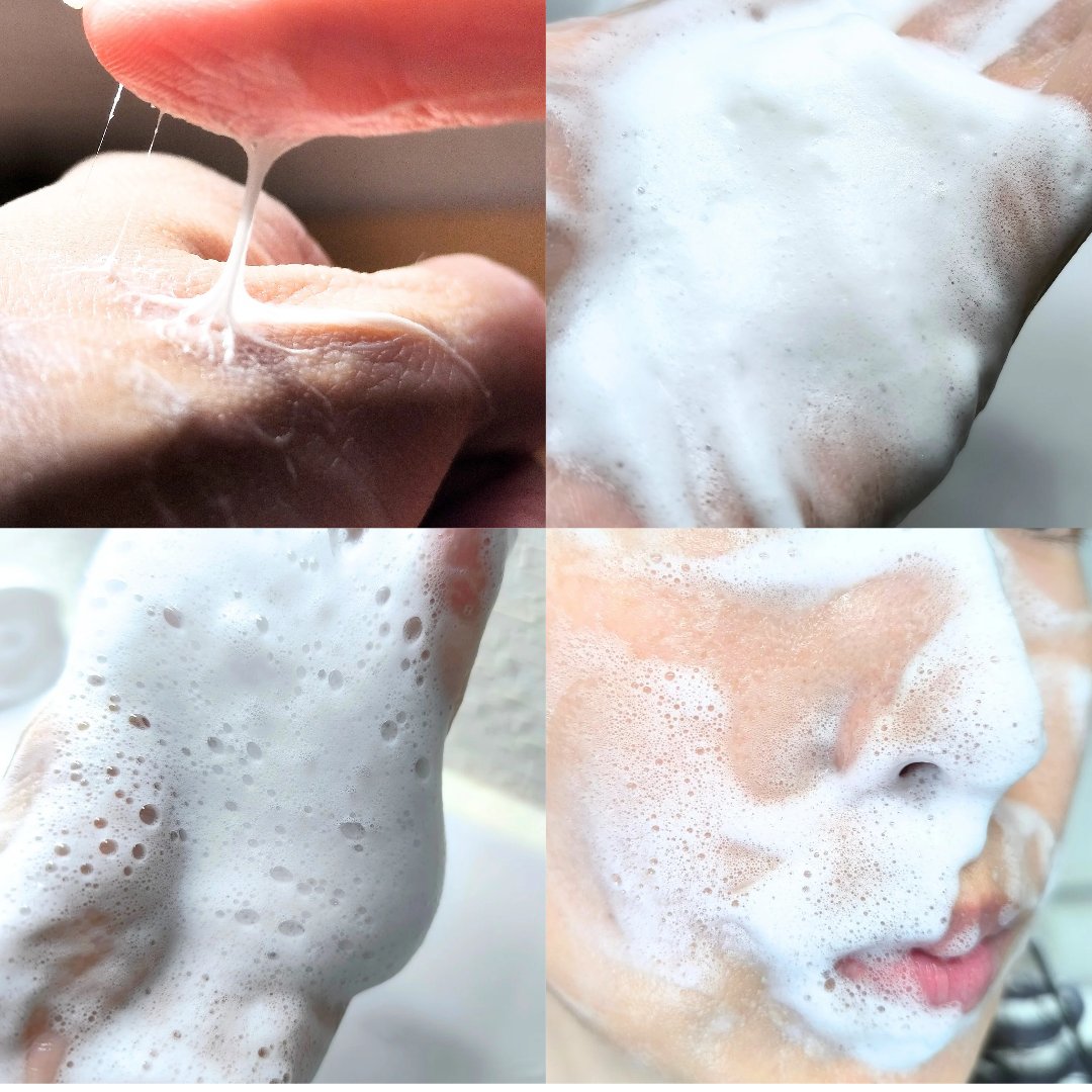 モチマスク トゥ フォーム クレンザー/TONYMOLY/洗顔フォームを使ったクチコミ（3枚目）