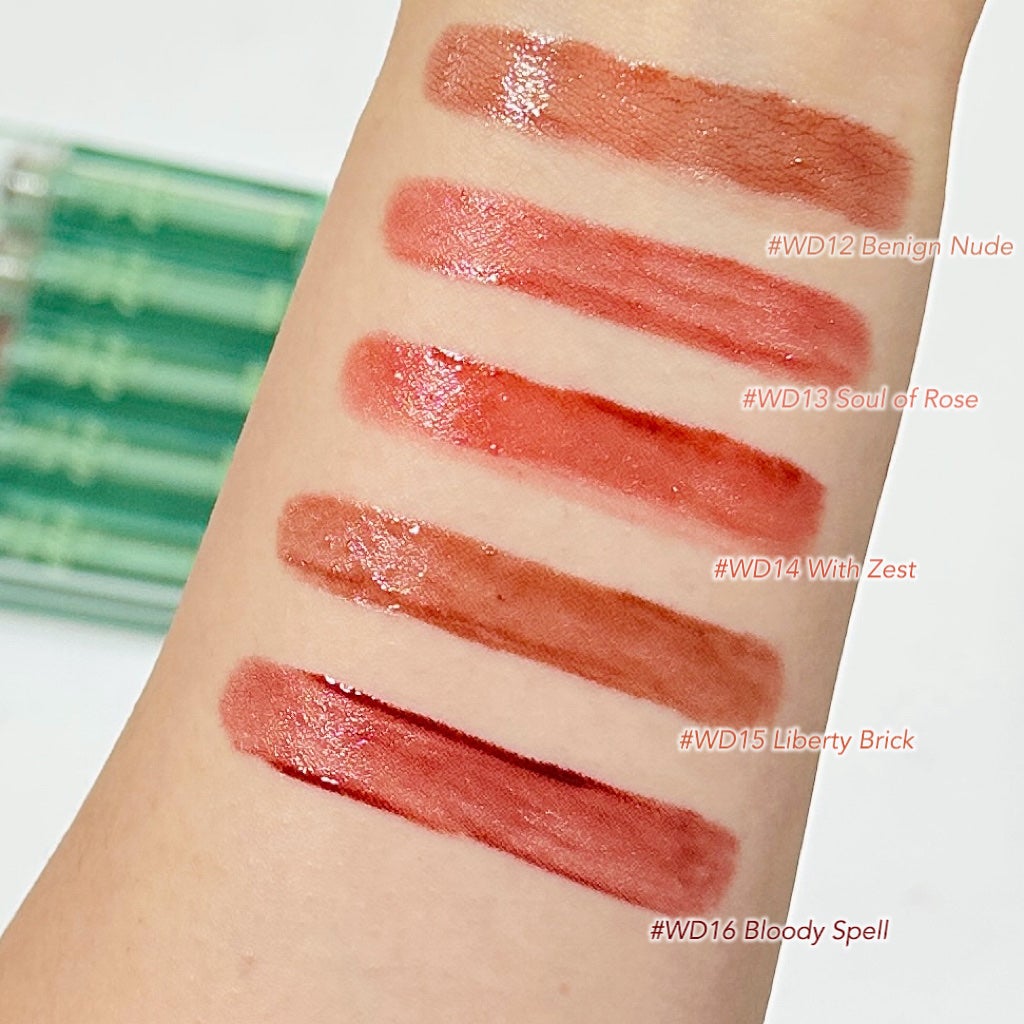 ザ ウォータリーデューティント/MERZY/リップティントを使ったクチコミ(2枚目)