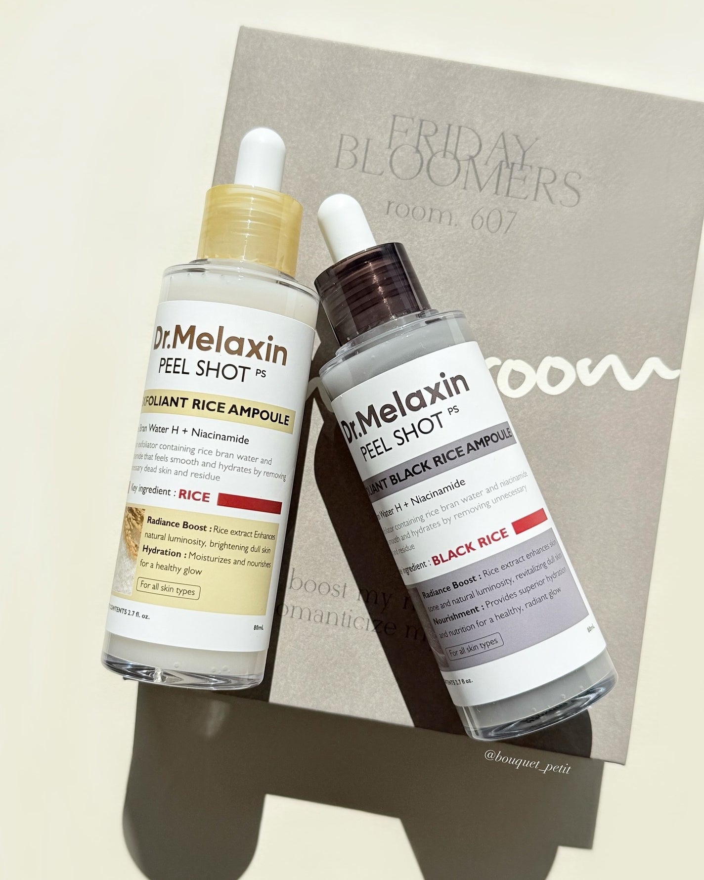 白米ピールショットゴマージュアンプル/Dr.Melaxin/美容液を使ったクチコミ(1枚目)