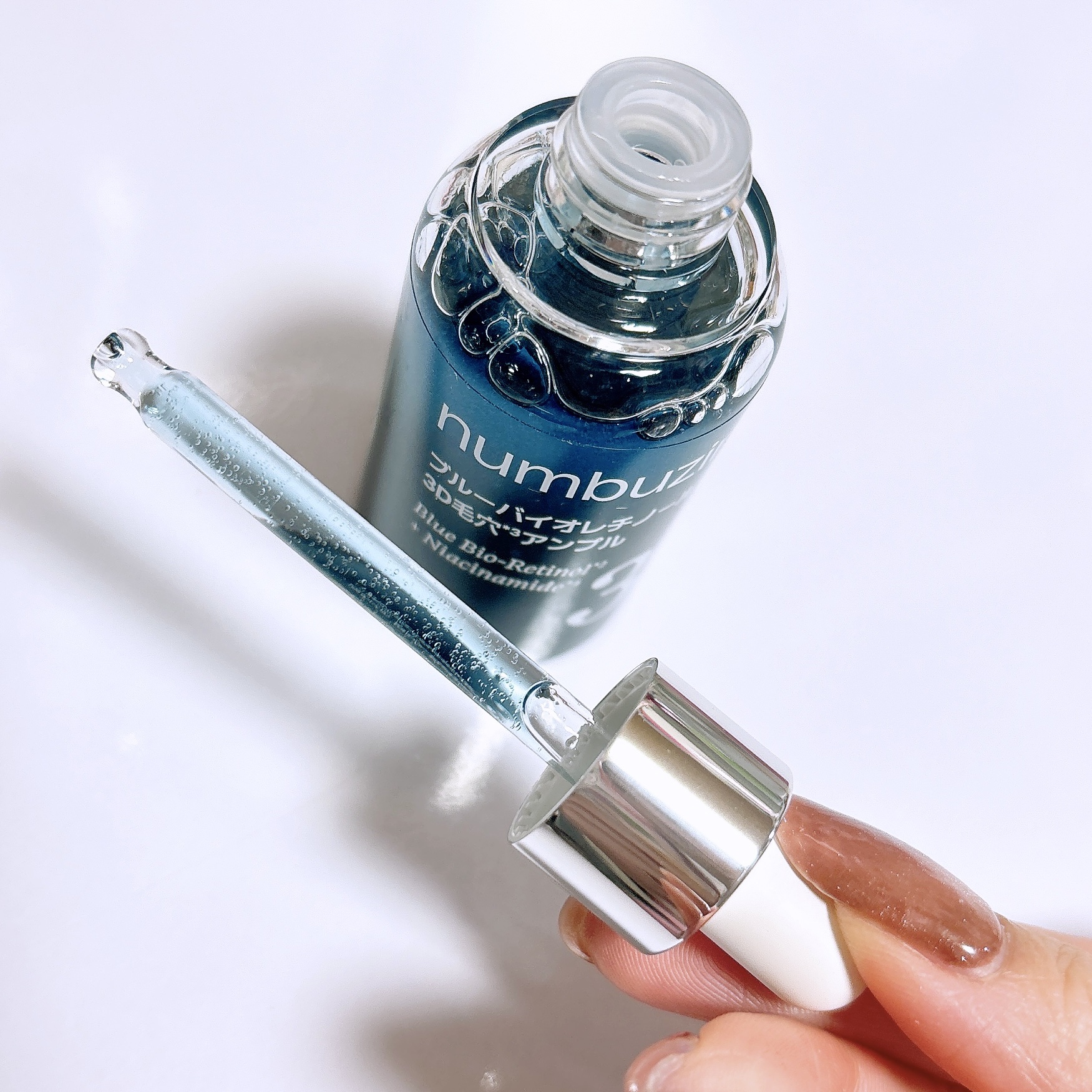 3番 ブルーバイオレチノール3D毛穴アンプル/numbuzin/美容液を使ったクチコミ（3枚目）