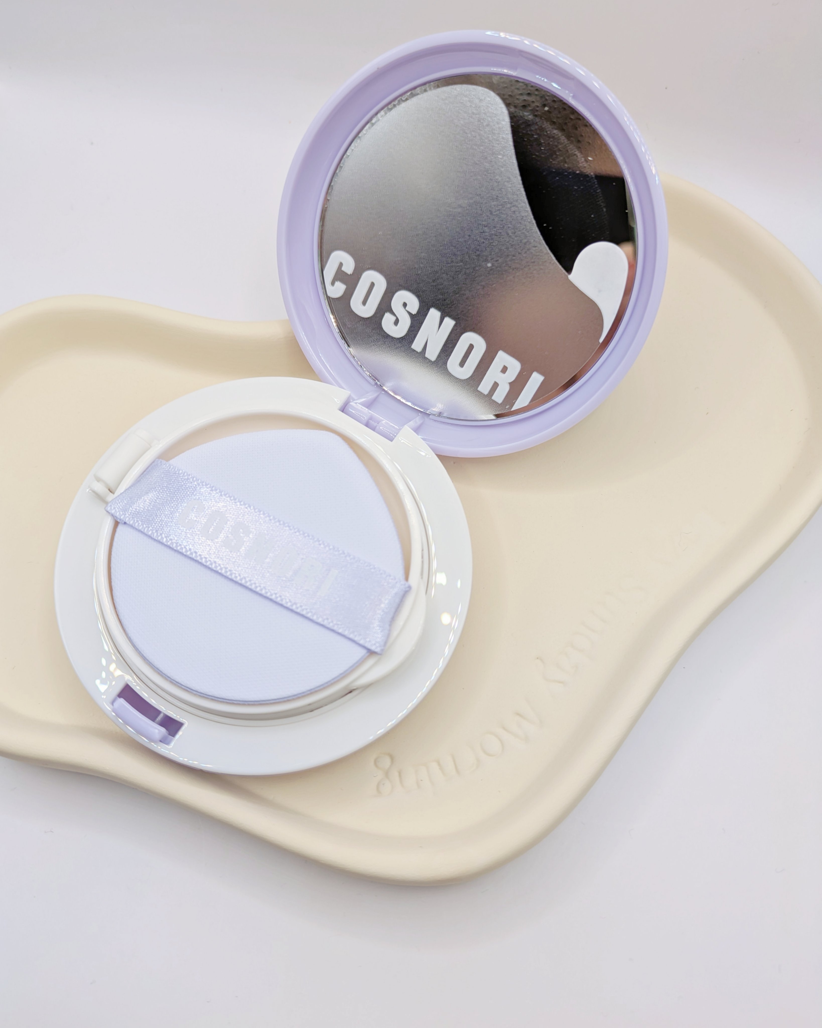 パンテノールバリアクッション/COSNORI/クッションファンデーションを使ったクチコミ（2枚目）