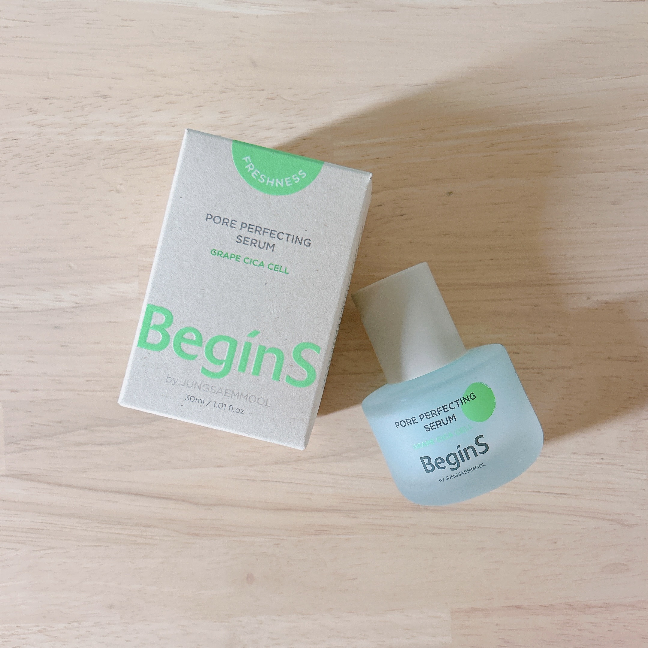 Pore Perfecting Serum/BeginS by JUNGSAEMMOOL/美容液を使ったクチコミ（1枚目）