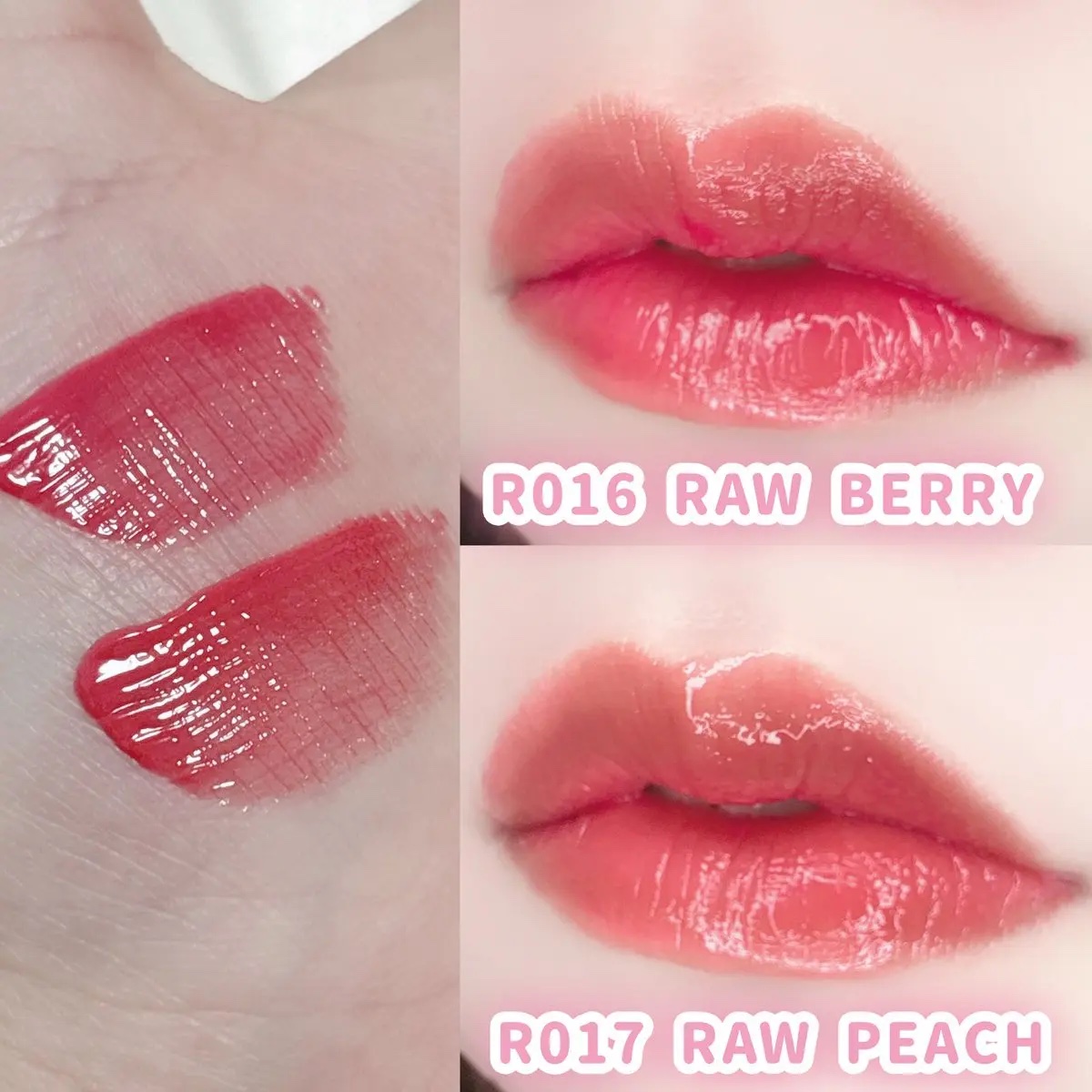 ロウグロウジェルティント/hince/リップティントを使ったクチコミ（2枚目）