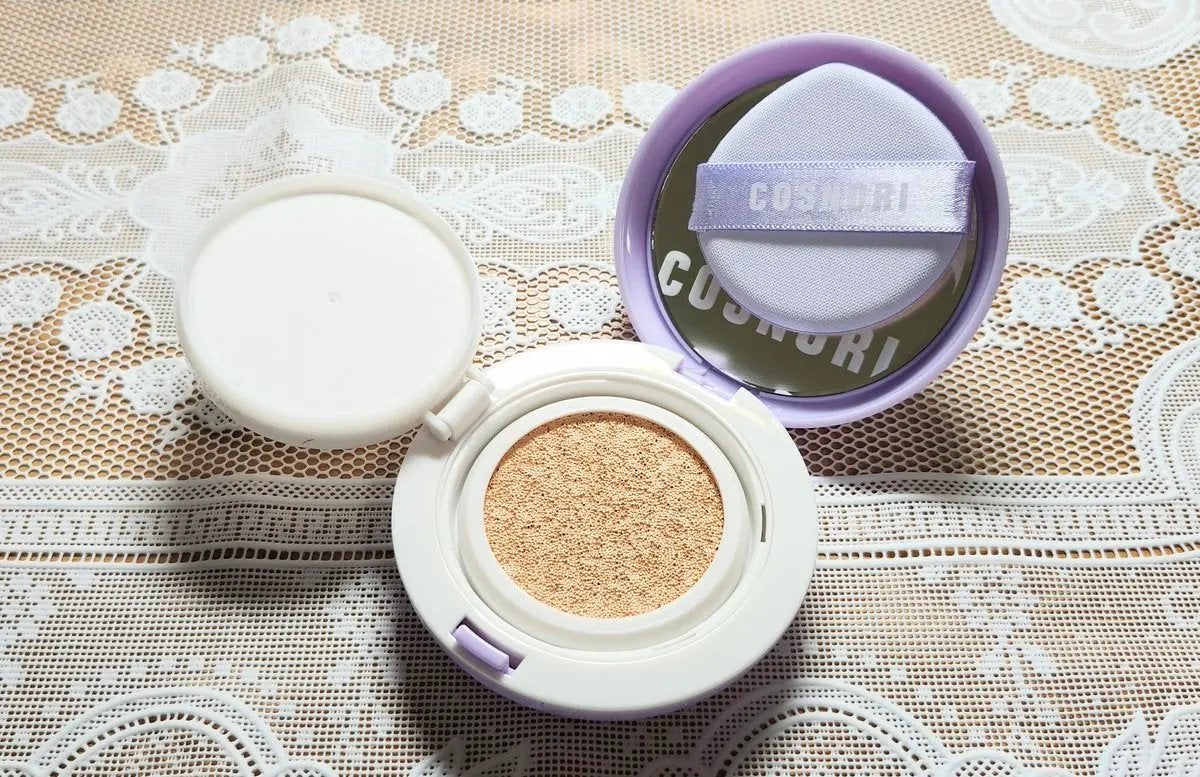 パンテノールバリアクッション/COSNORI/クッションファンデーションを使ったクチコミ(2枚目)