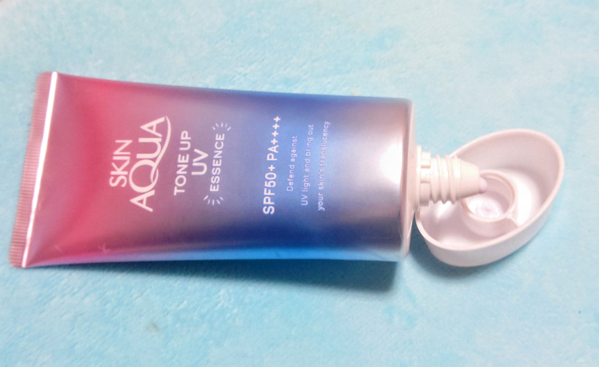 スキンアクア トーンアップUVエッセンス/スキンアクア/日焼け止めクリームを使ったクチコミ（2枚目）