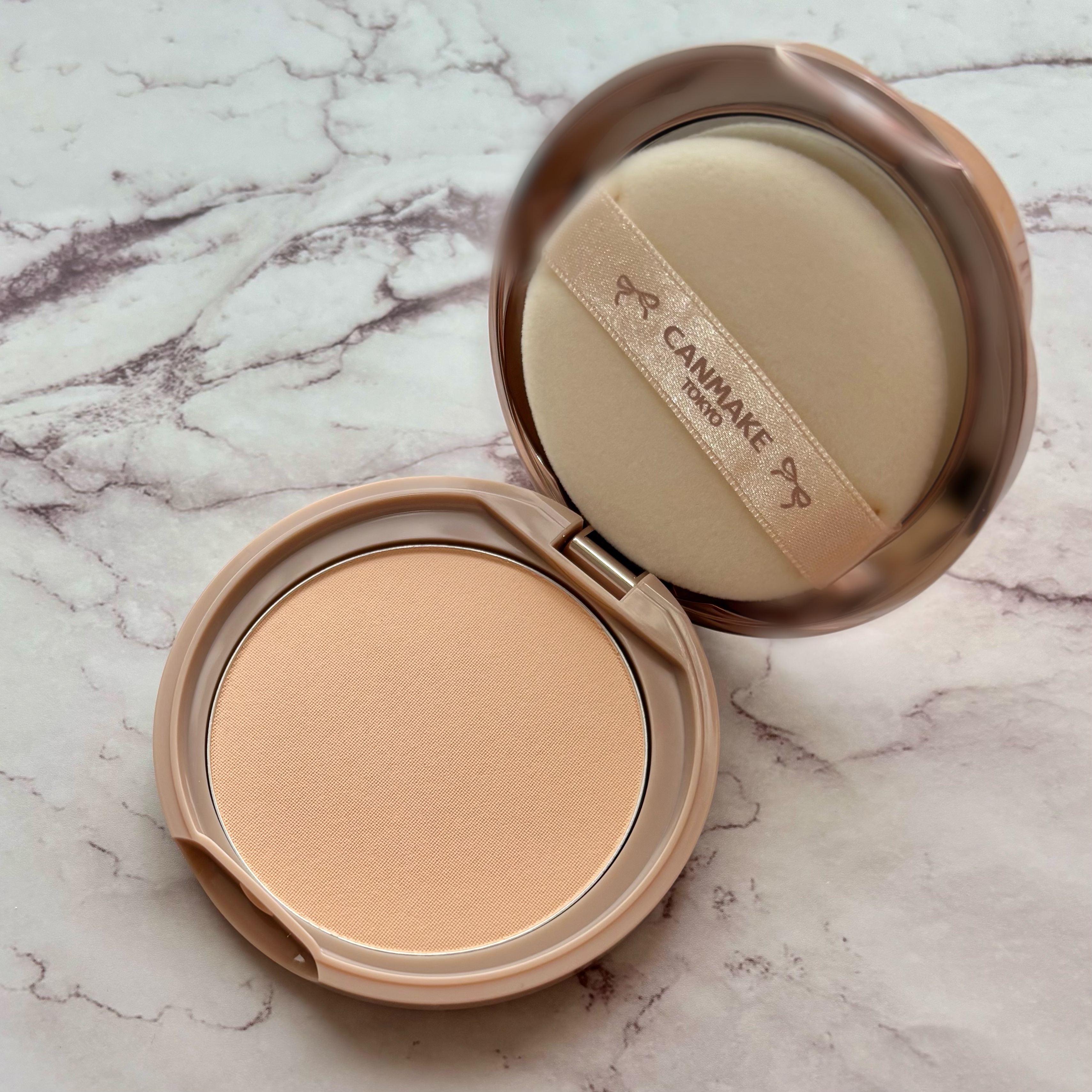 マシュマロフィニッシュパウダー/キャンメイク/プレストパウダーを使ったクチコミ（1枚目）