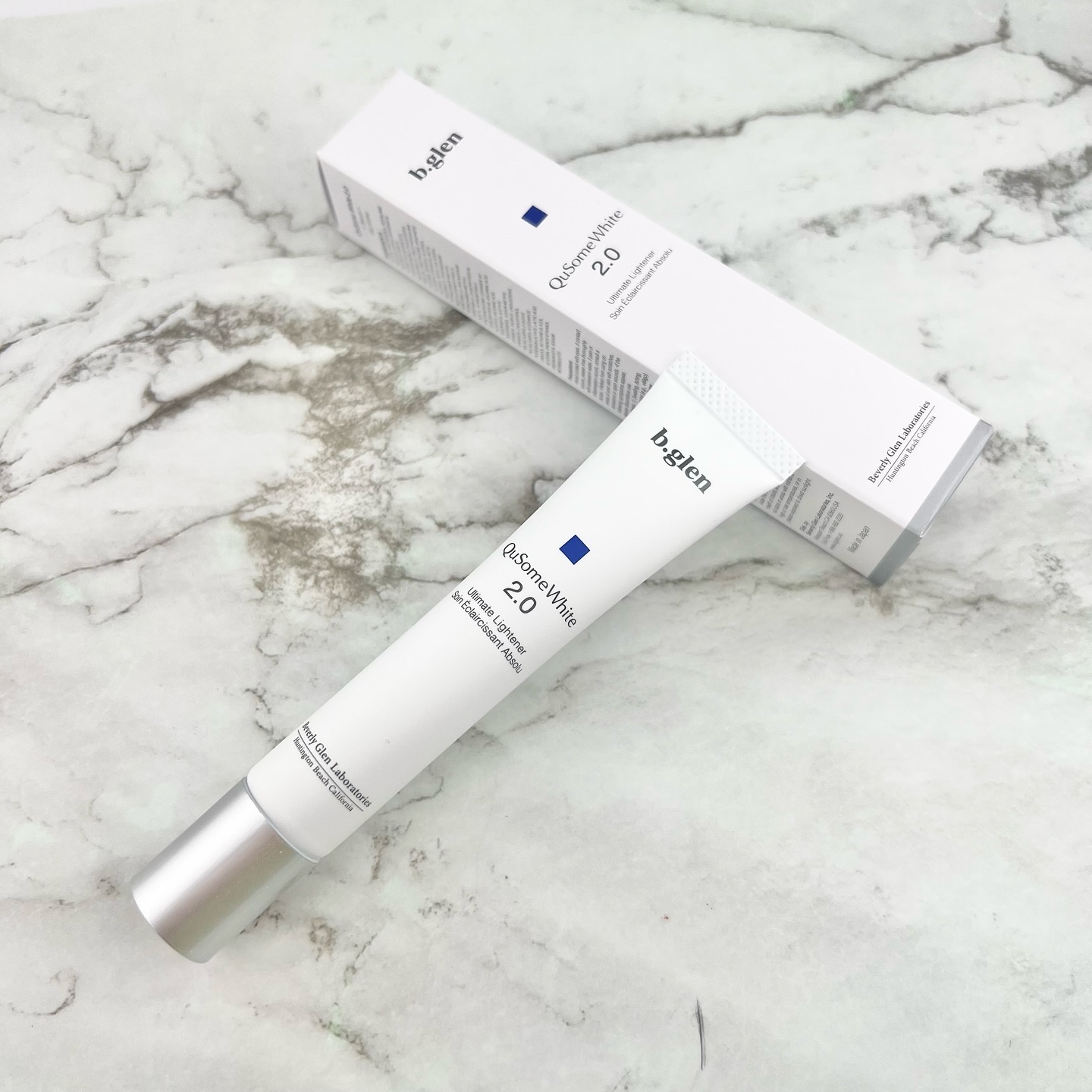 QuSomeホワイト2.0/b.glen/美容液を使ったクチコミ（1枚目）