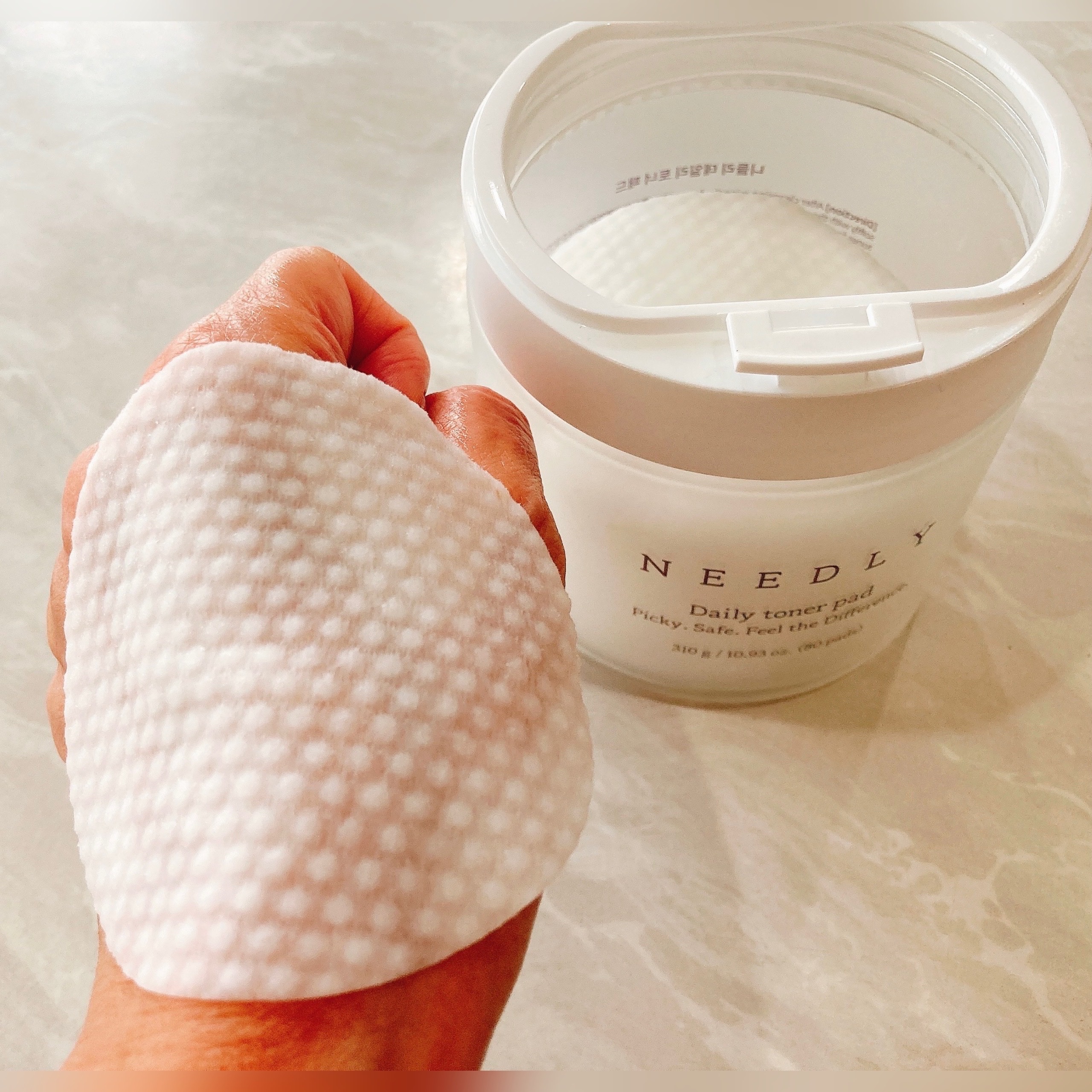 デイリートナーパッド/NEEDLY/トナーパッドを使ったクチコミ（3枚目）