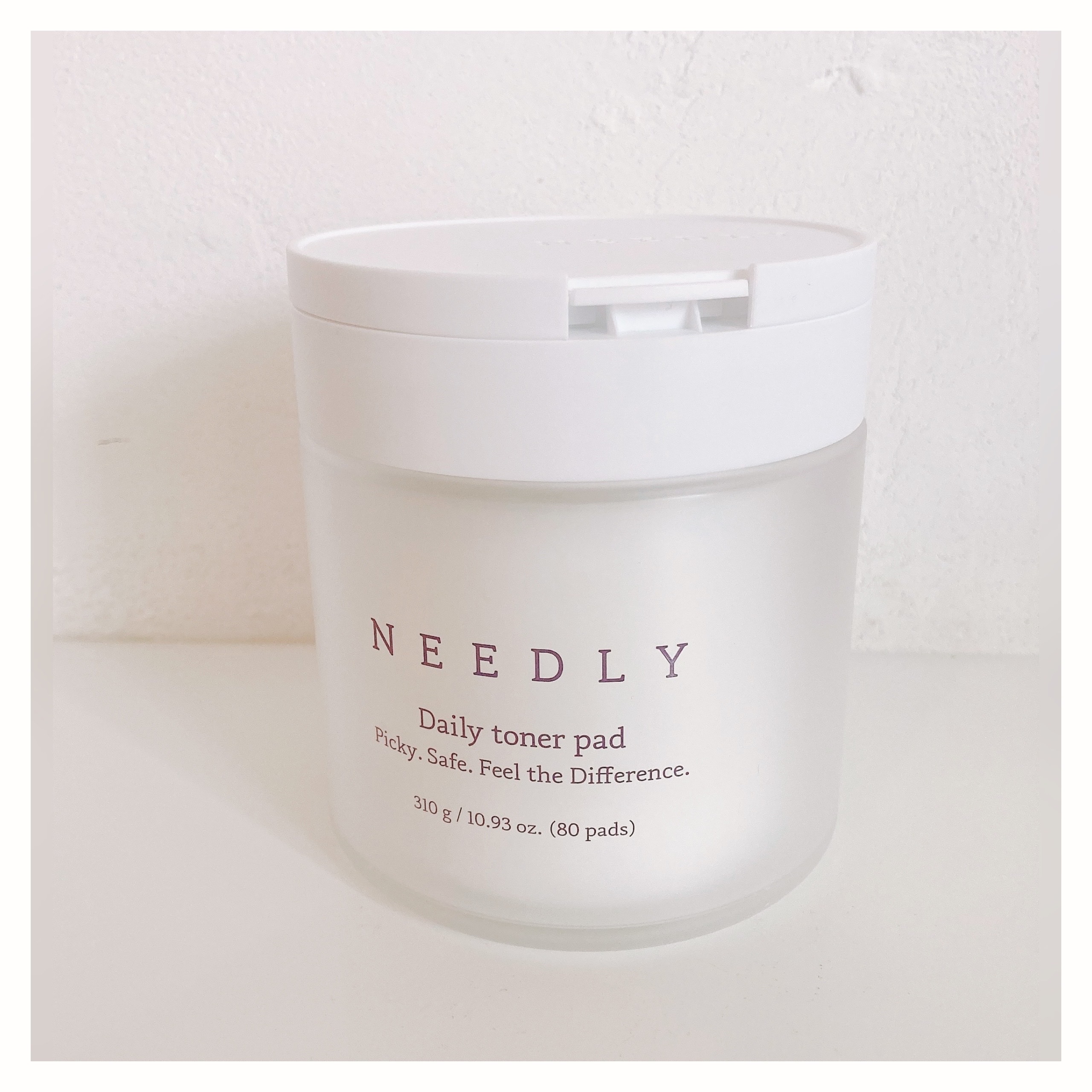 デイリートナーパッド/NEEDLY/トナーパッドを使ったクチコミ（1枚目）