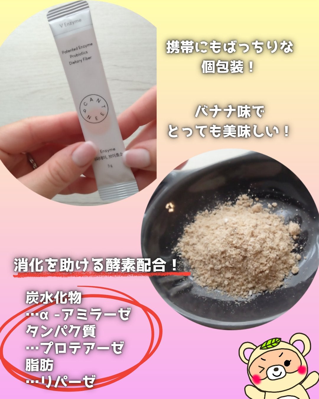 サファーデイ V酵素/canteen9/ボディサプリメントを使ったクチコミ(2枚目)