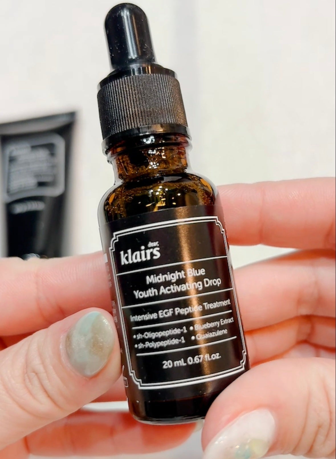 ミッドナイトブルーカーミングクリーム/Klairs/フェイスクリームを使ったクチコミ(2枚目)