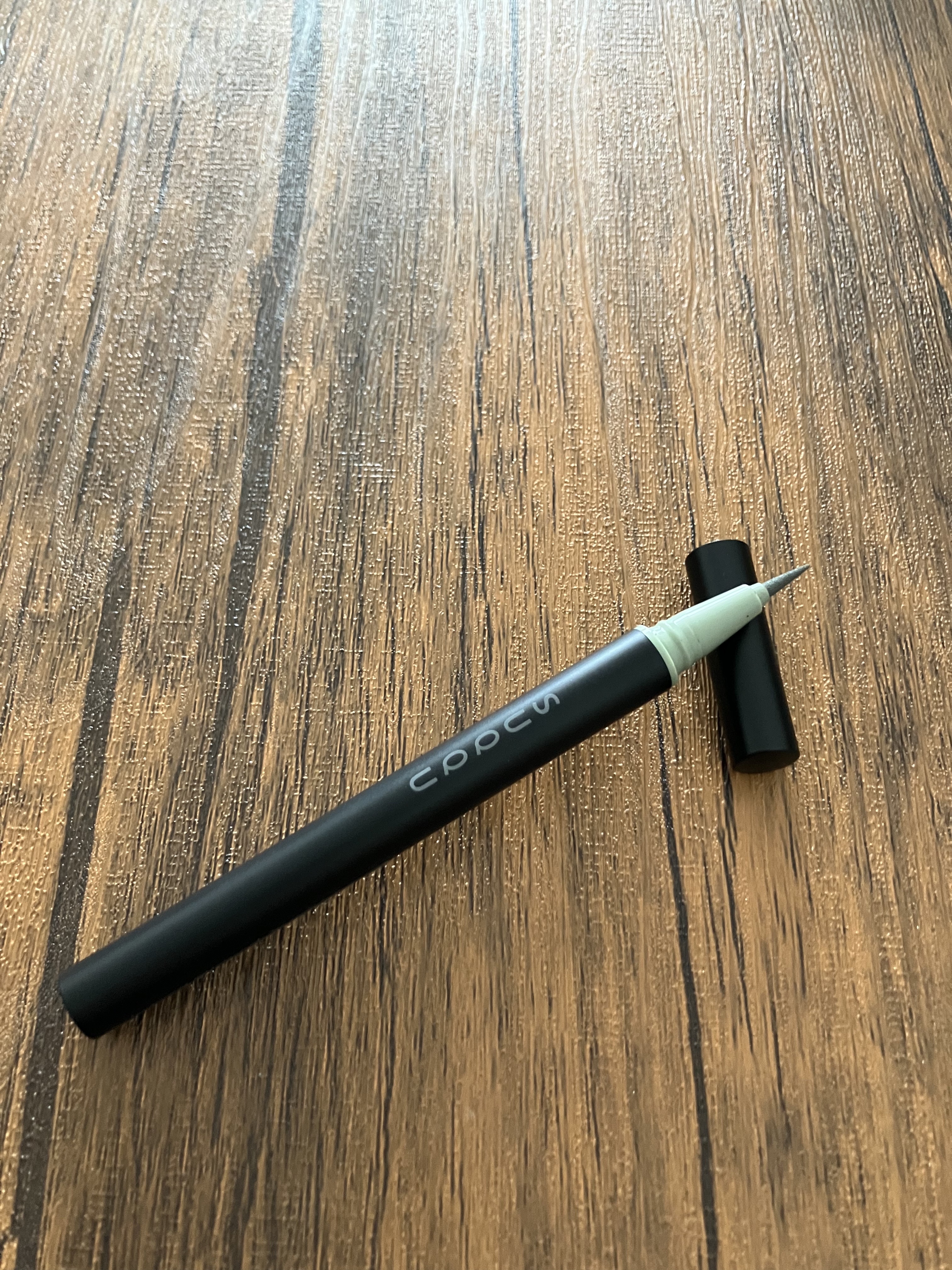 ニュアンス アイライナー 112 グレイッシュモス/SUQQU/リキッドアイライナーを使ったクチコミ（1枚目）