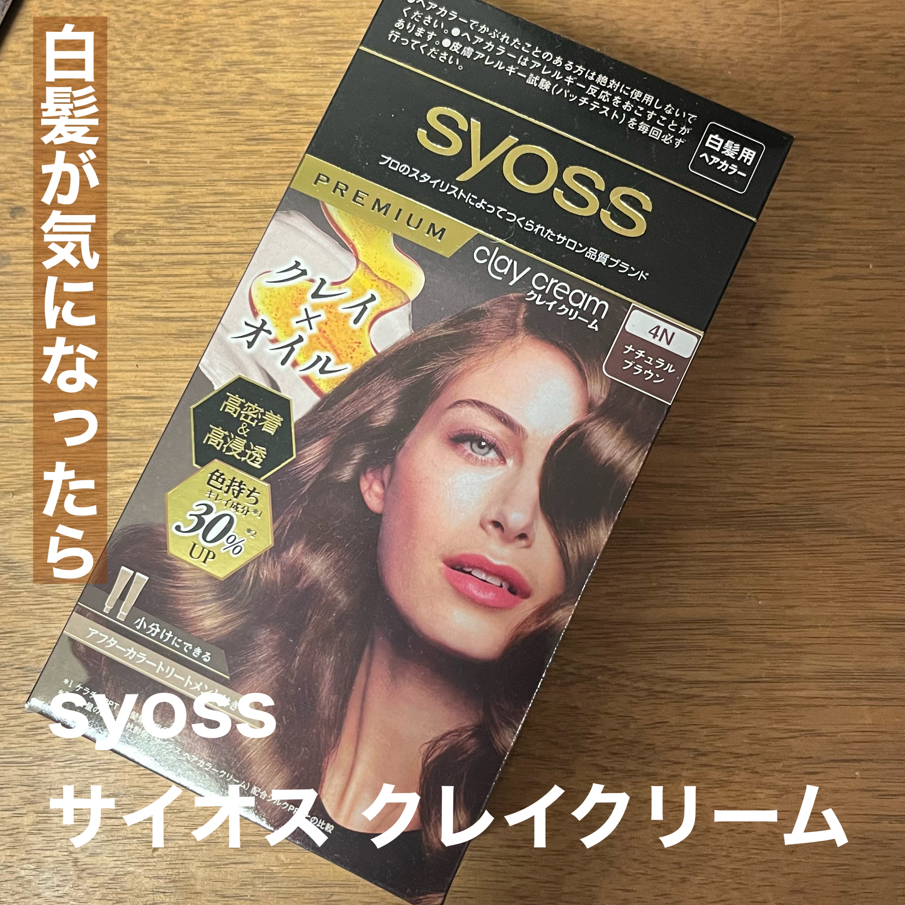 クレイクリーム/サイオス/ヘアカラーを使ったクチコミ（1枚目）