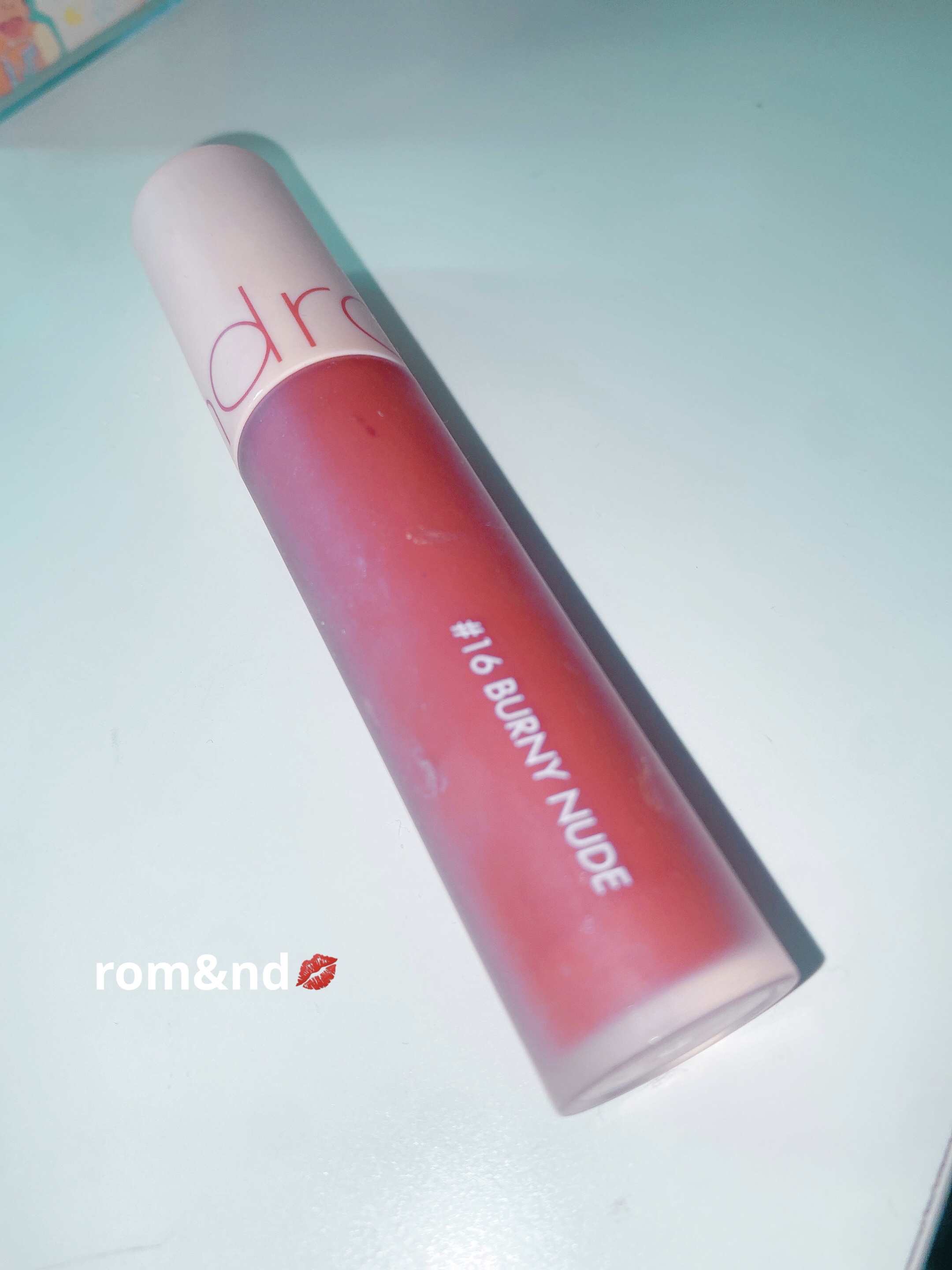 ゼロベルベットティント/rom&nd/リップティントを使ったクチコミ（1枚目）