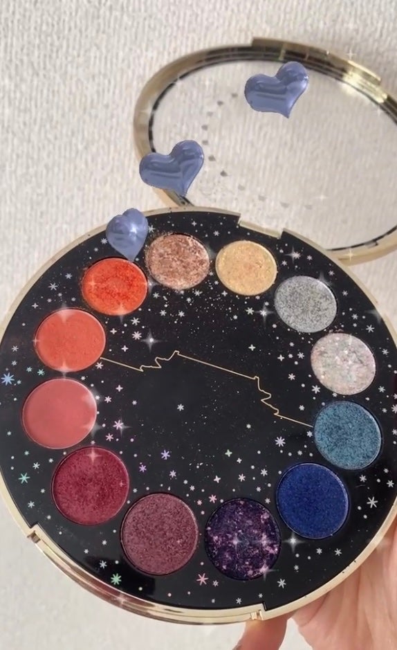 コスメコンシェルジュの日常 on LIPS 「キラキラ宝石箱💎✨中国コスメ🇨🇳アイシャドウパレット🎨12色入..」(2枚目)