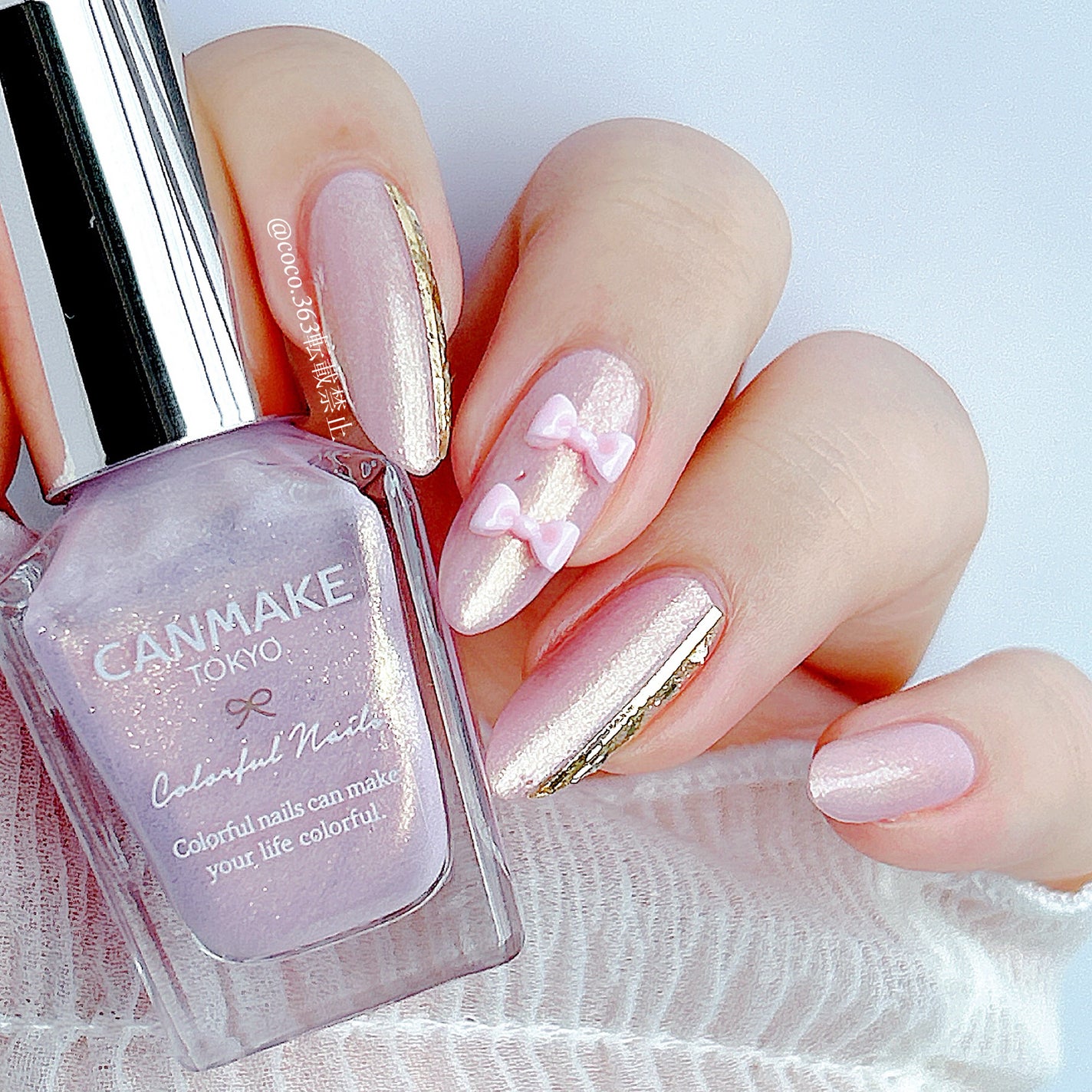 カラフルネイルズ/キャンメイク/マニキュアを使ったクチコミ(3枚目)