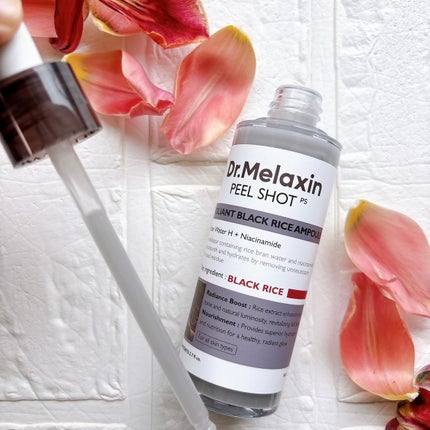 白米ピールショットゴマージュアンプル/Dr.Melaxin/美容液を使ったクチコミ(4枚目)