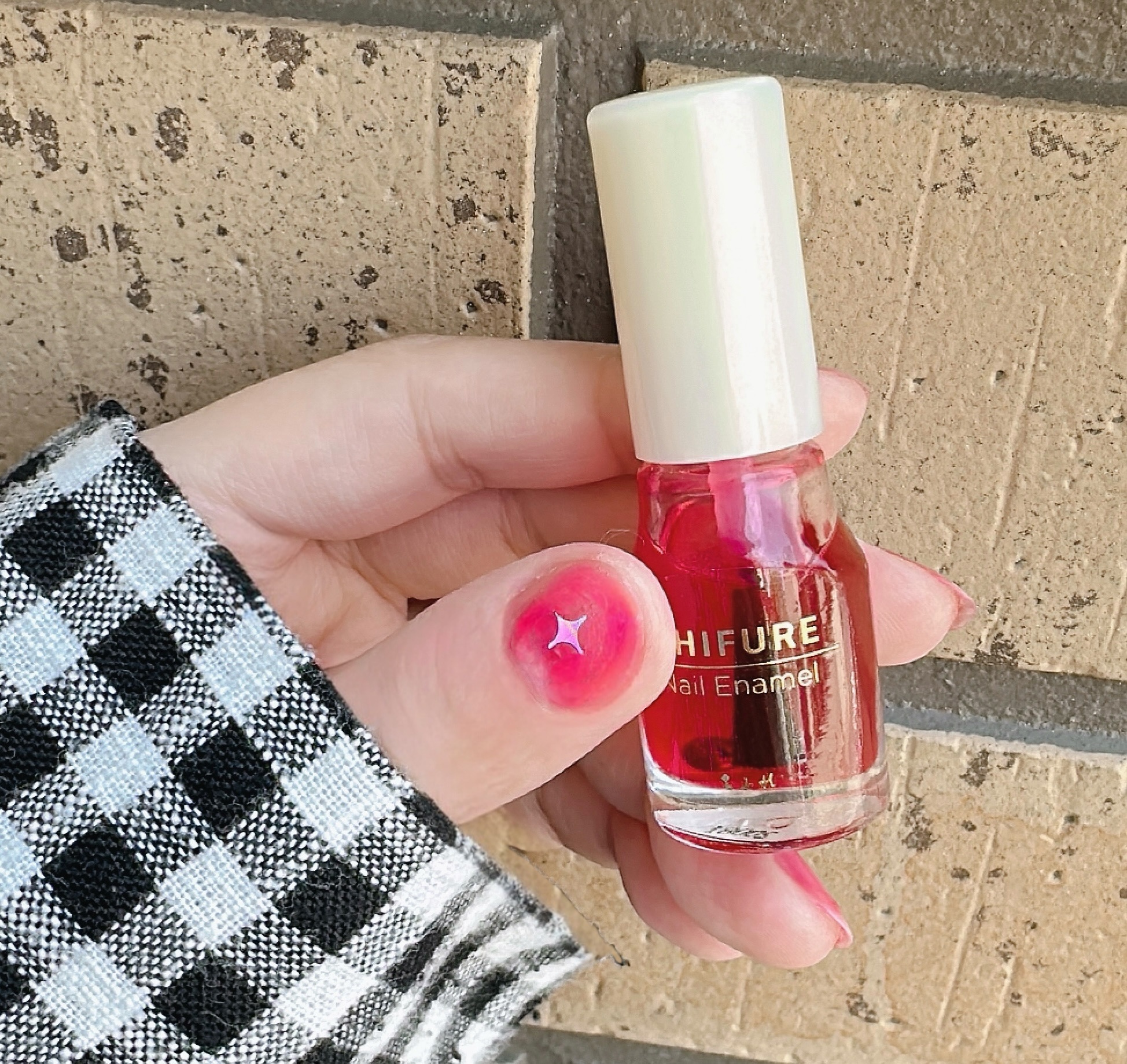 ネイル エナメル/ちふれ/マニキュアを使ったクチコミ（3枚目）