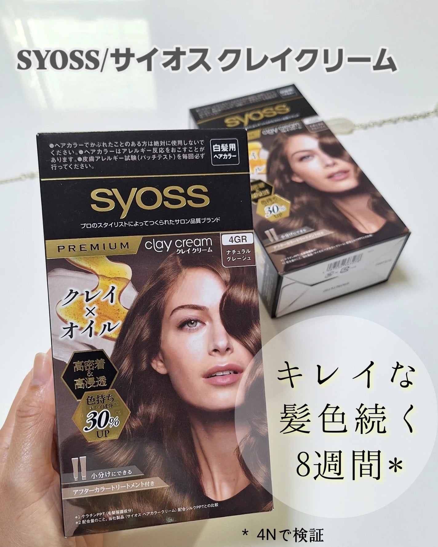 クレイクリーム/サイオス/ヘアカラーを使ったクチコミ(1枚目)