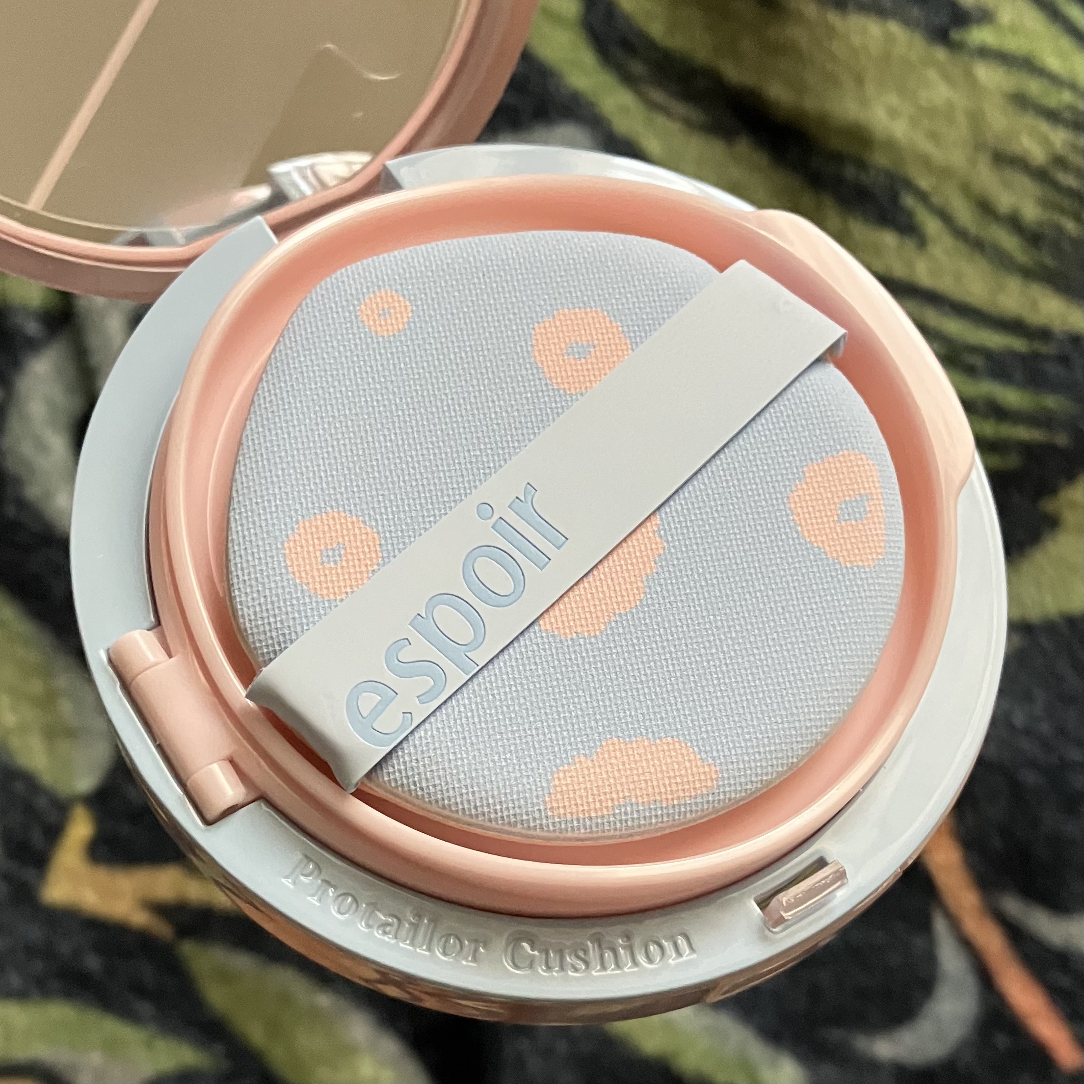 プロテーラービーベルベットカバークッション 21 アイボリー（桜エディション）/espoir/クッションファンデーションを使ったクチコミ（2枚目）