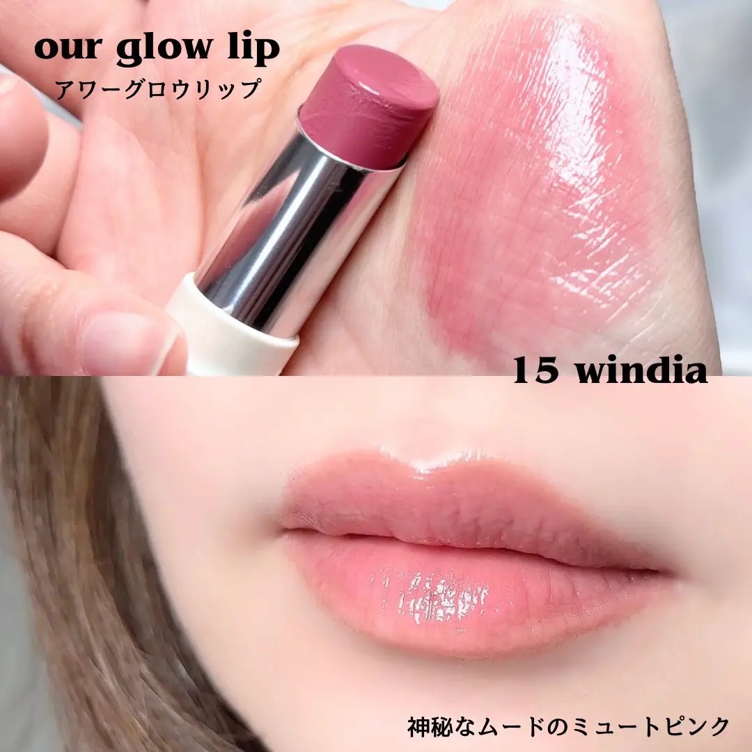 アワーグロウリップ/oenir/口紅を使ったクチコミ（2枚目）