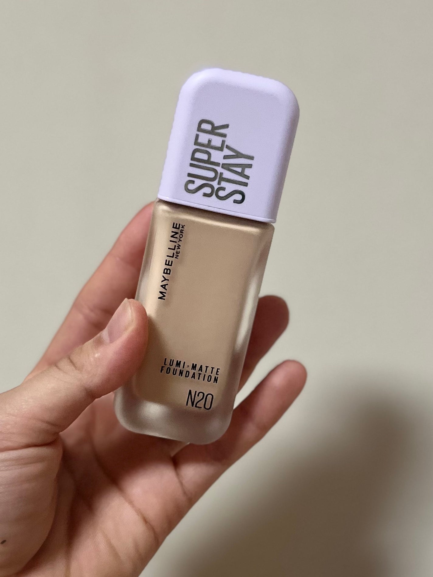 SPステイ ルミマット リキッド ファンデーション/MAYBELLINE NEW YORK/リキッドファンデーションを使ったクチコミ(1枚目)