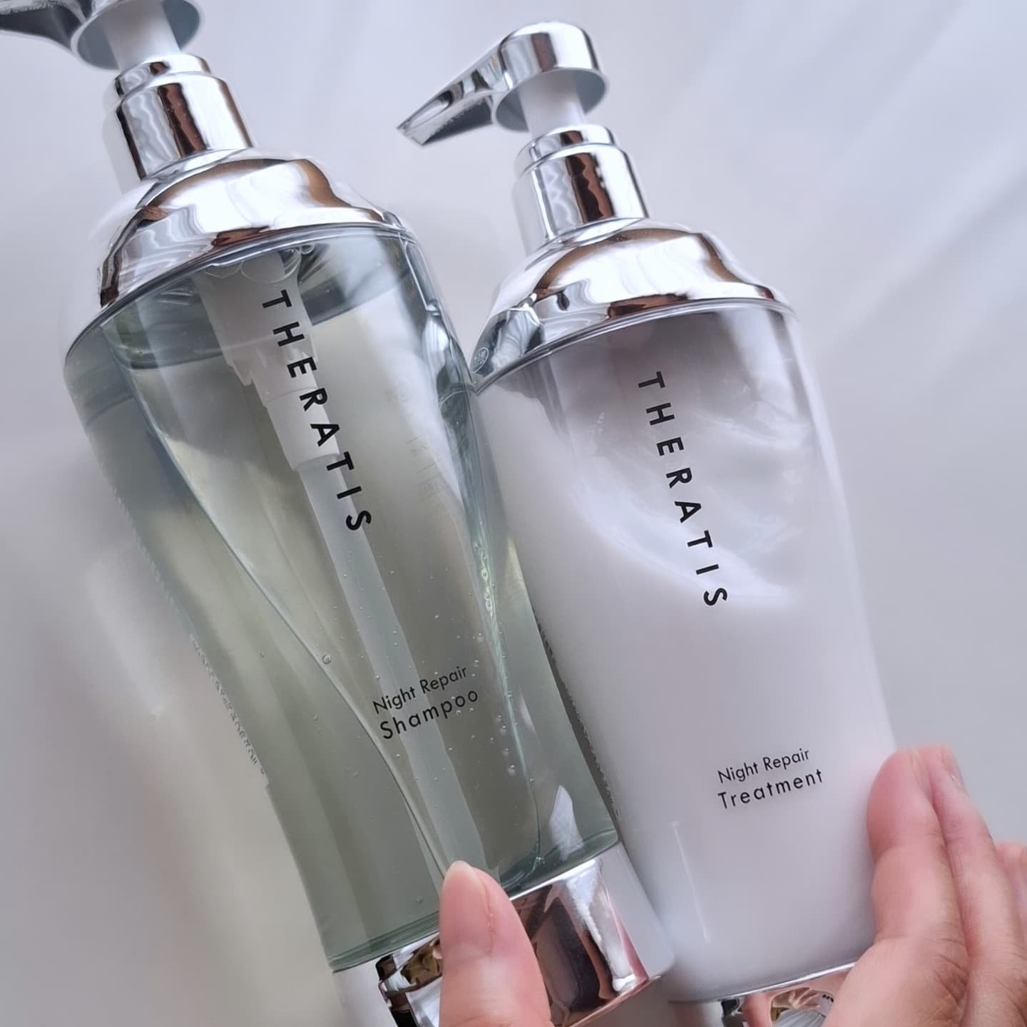 ナイトリペア シャンプー/ヘアトリートメント/THERATIS/シャンプー・コンディショナーを使ったクチコミ（1枚目）