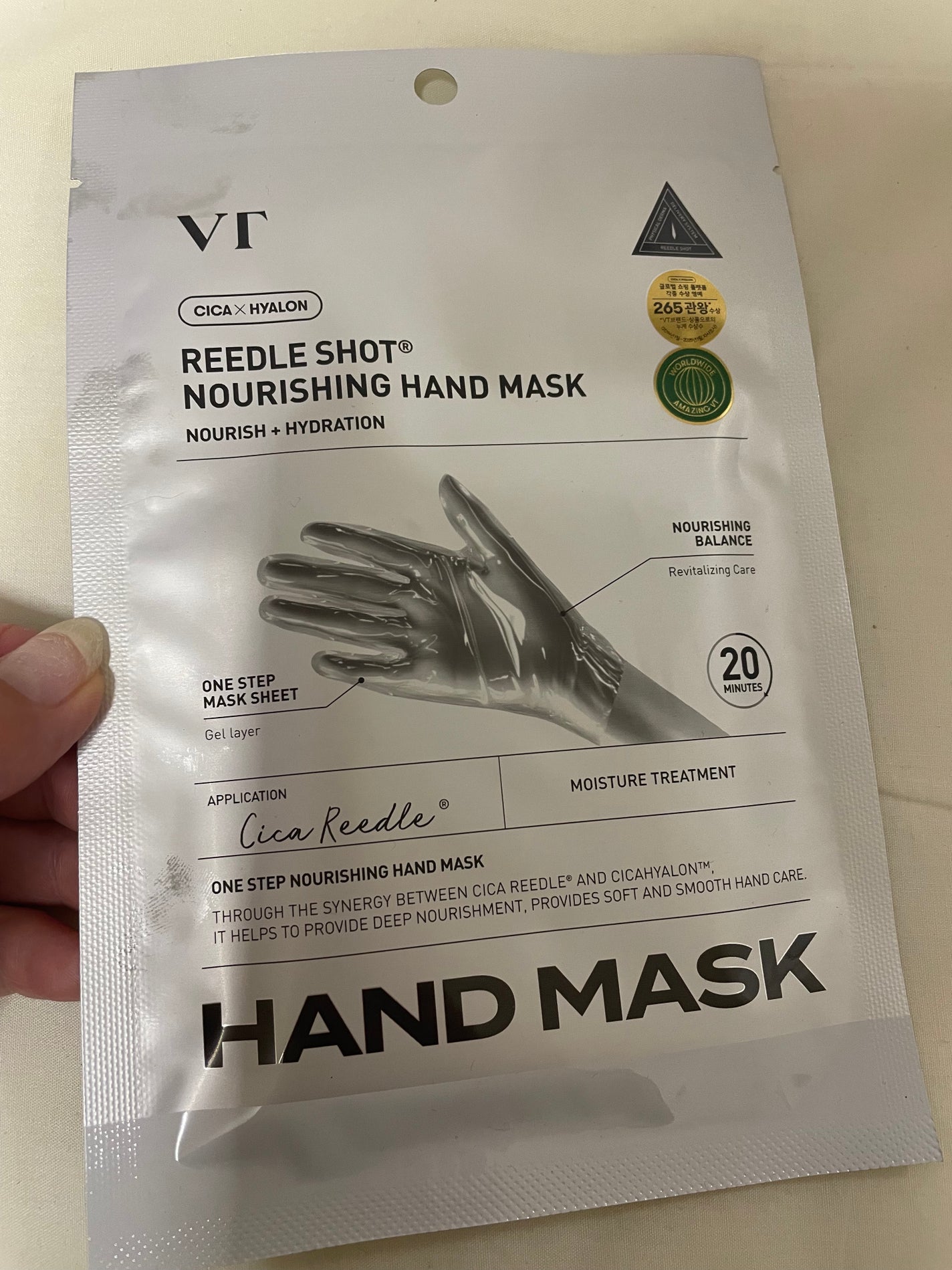 リードルショット リッチハンドマスク/VT/ハンドクリームを使ったクチコミ(1枚目)